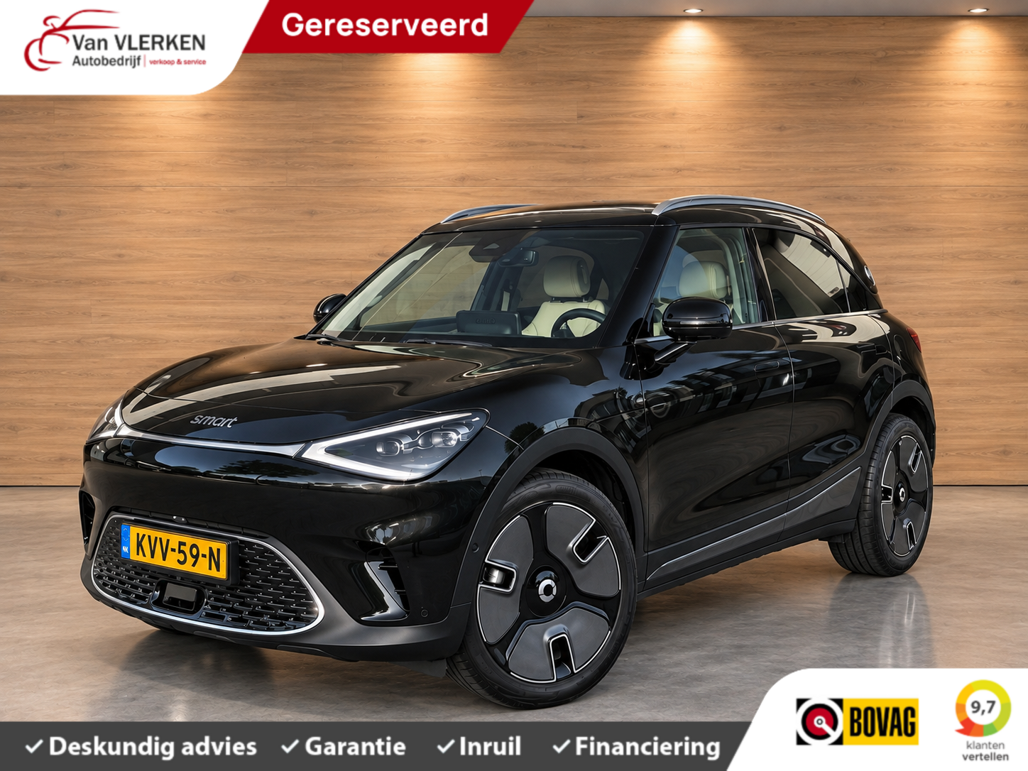 Smart #1 Premium 66 kWh PANORAMADAK LEER 2023 - voorkant