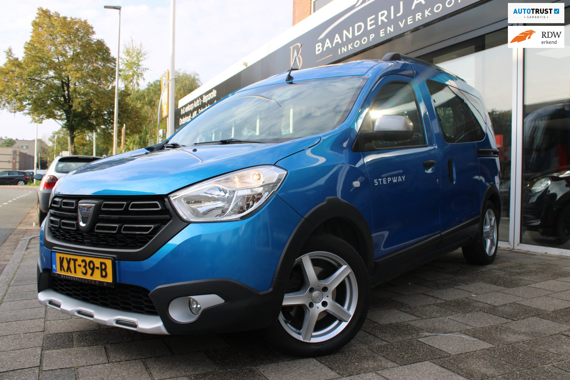 Dacia Dokker 1.3 TCe Stepway | Airco | Cruise control | Navi | Parkeersensor achter & Camera 2020 - voorkant