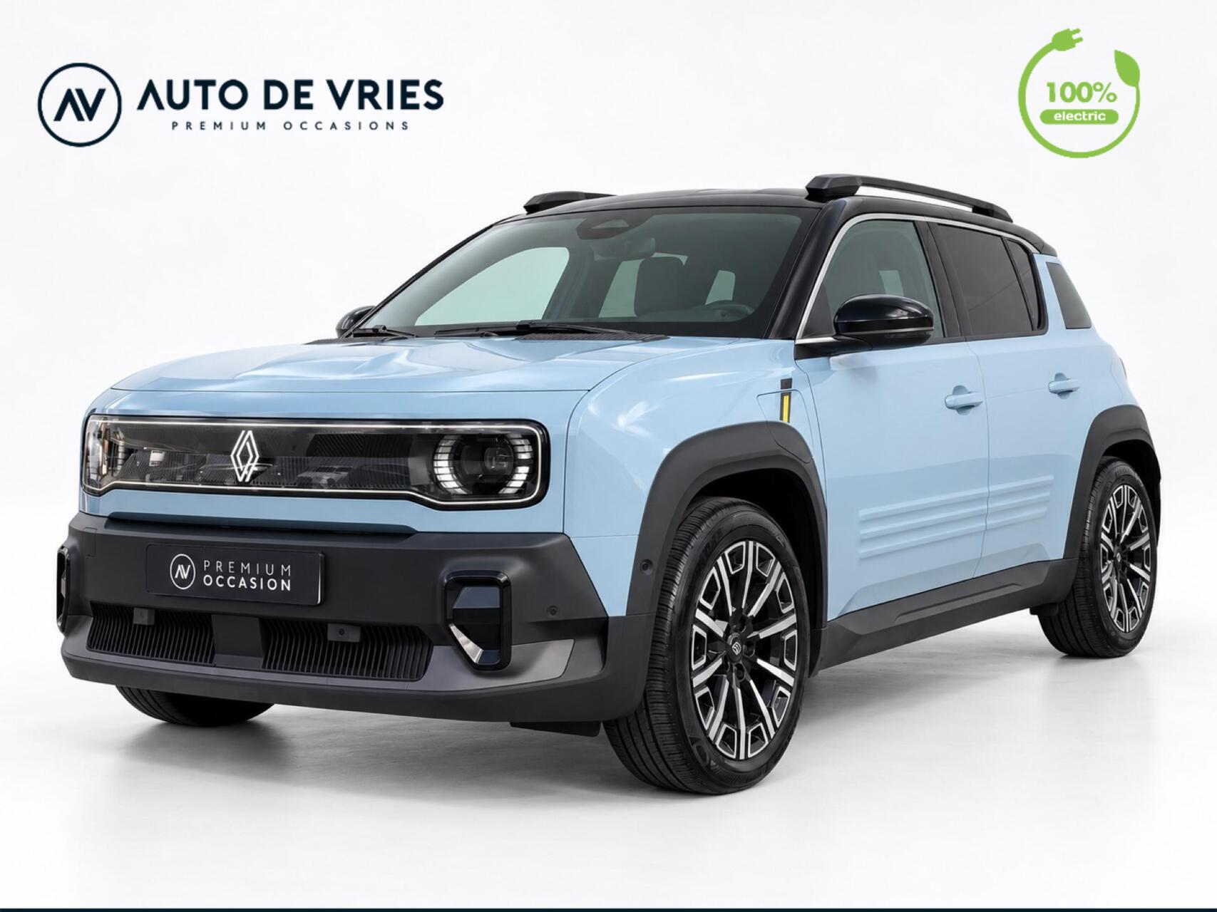 Renault 4 Comfort Range Iconic 52 kWh | Adaptive cruise | Harman/Kardon | Stoel/stuurverwarming | V2G 2025 - voorkant