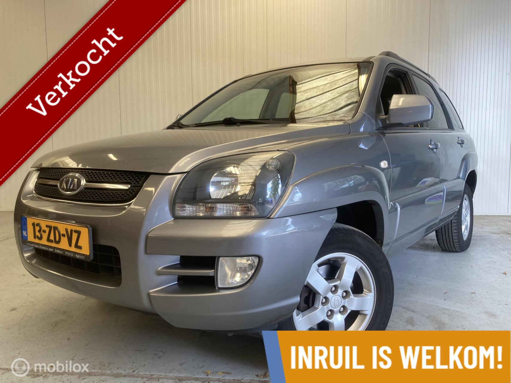 Kia Sportage 2.0 CVVT Comfort // APK // LPG // 2008 - voorkant
