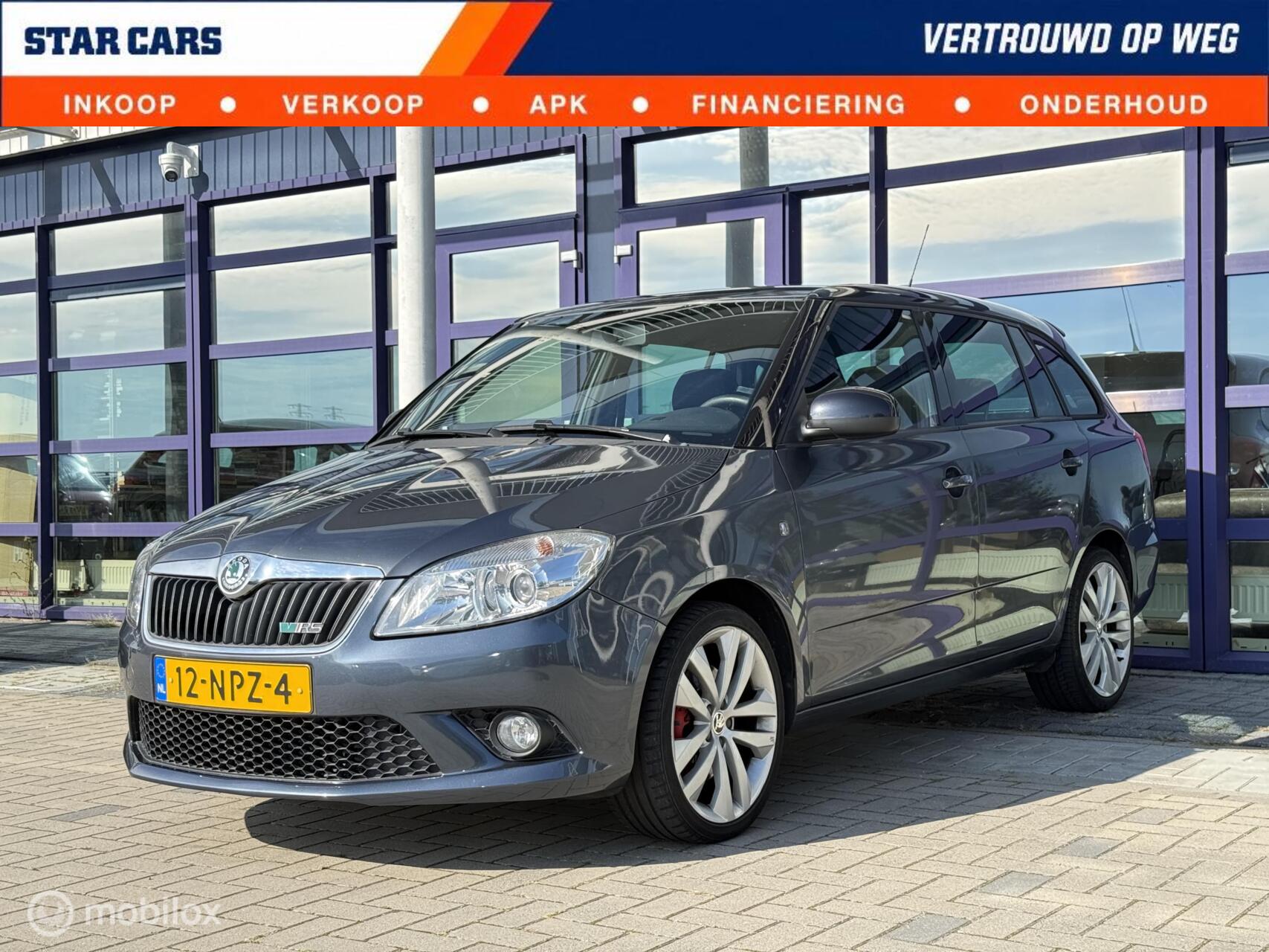 Skoda Fabia 1.4 TSI RS| AUT| Dealer Onderhouden| 179PK 2010 - voorkant