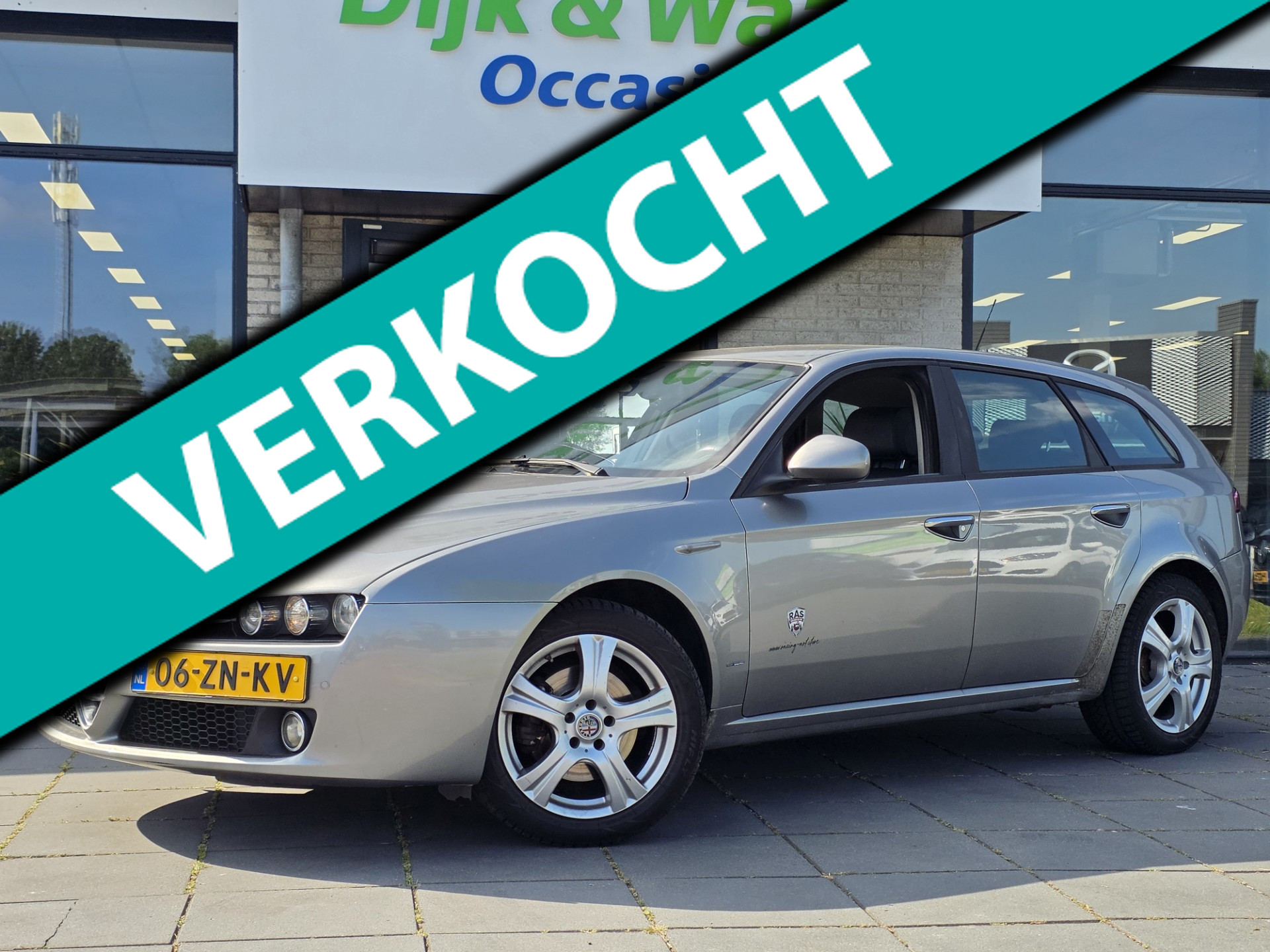 Alfa Romeo Alfa Romeo 159 Sportwagon 1.8 mpi Distinctive  – NAP – 140 PK – Airco – LM Velgen – 2008 - voorkant