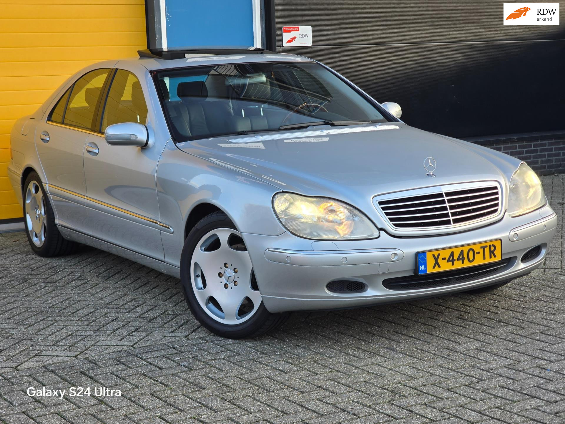 Mercedes-Benz S 320 320 / AUT / Leder / Stoelverkoeling / Navi / Ecc / Elek Pakket / Open Dak / Cruise Control / Xenon / Pdc 2003 - voorkant