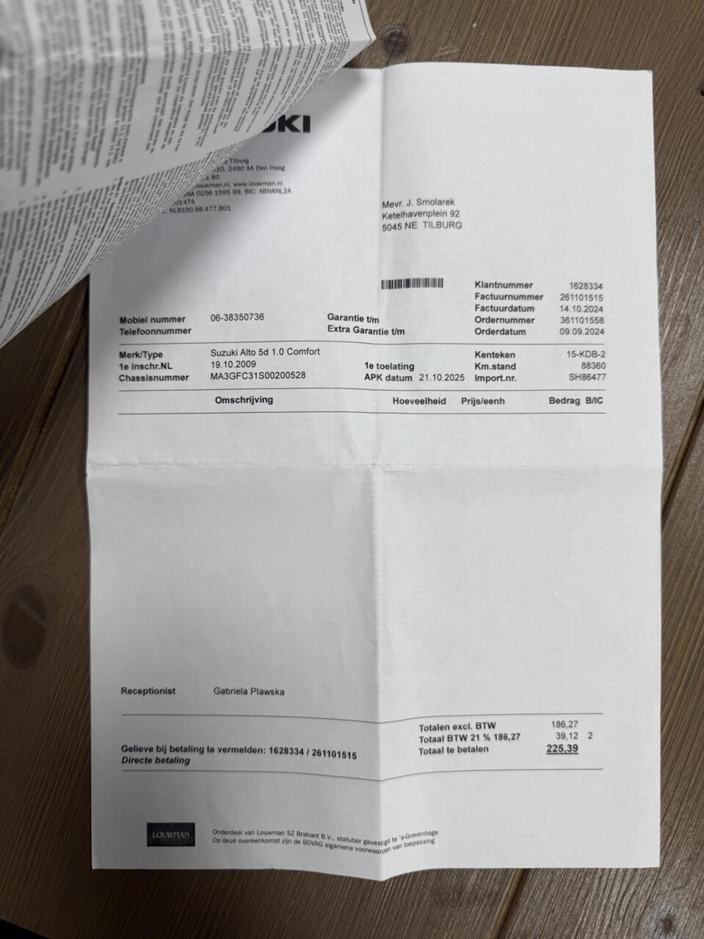 Foto van Suzuki Alto