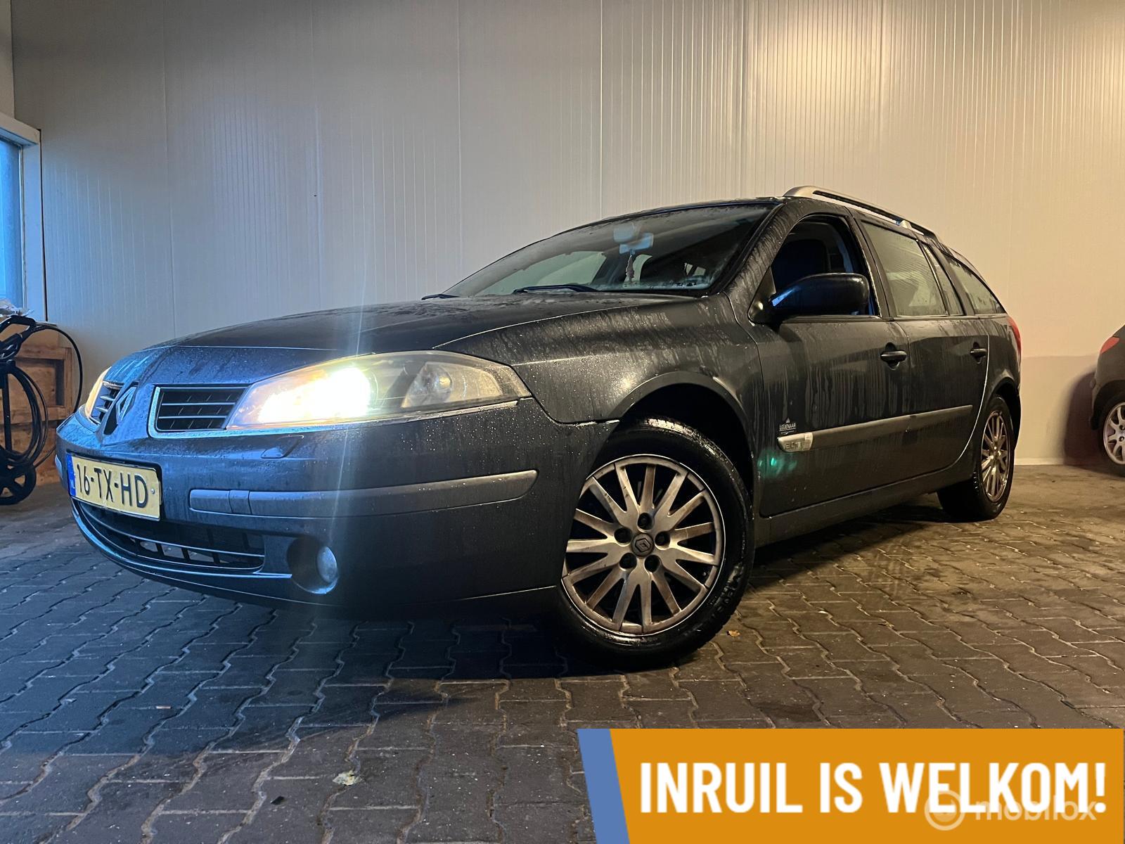Renault Laguna Grand Tour 2.0-16V Tech Line / INRUILKOOPJE / 2007 - voorkant