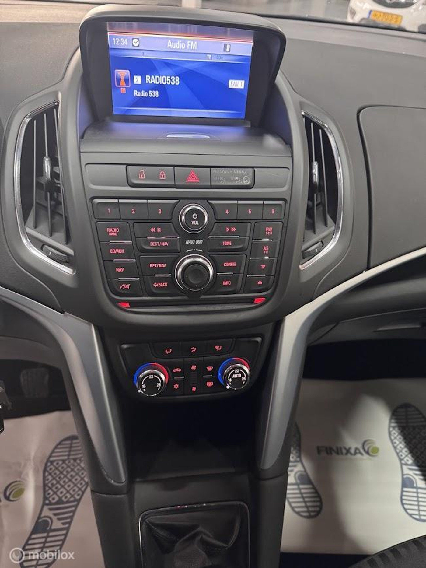 Foto van Opel Zafira Tourer