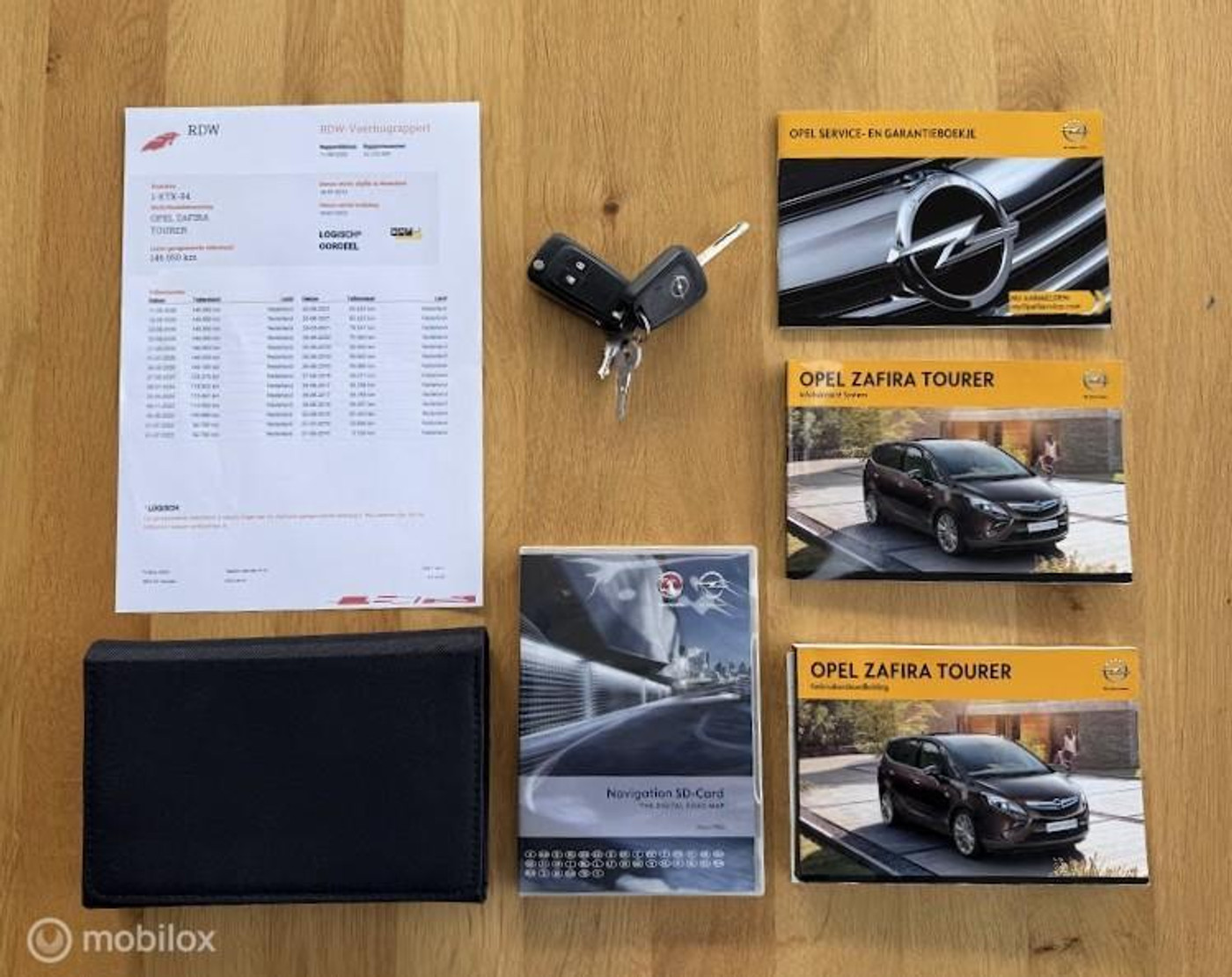 Foto van Opel Zafira Tourer