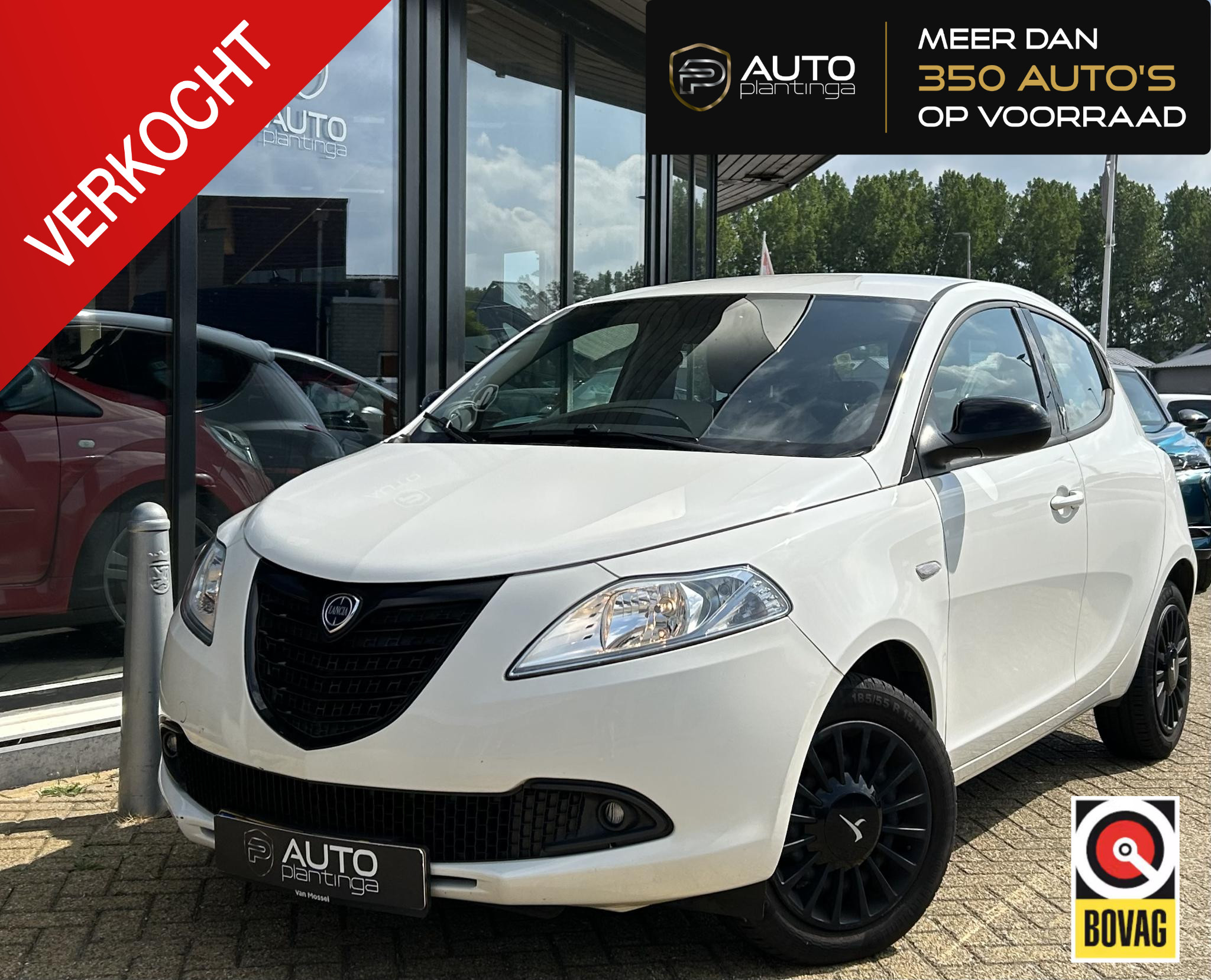 Lancia Ypsilon 0.9 TwinAir Elefantino Plus 2014 - voorkant