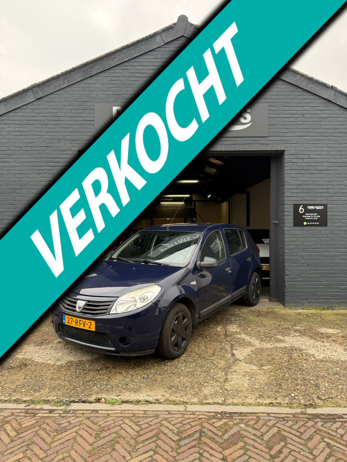 Dacia Sandero 1.2 Ambiance NWE Koppeling | Airco 2011 2011 - voorkant