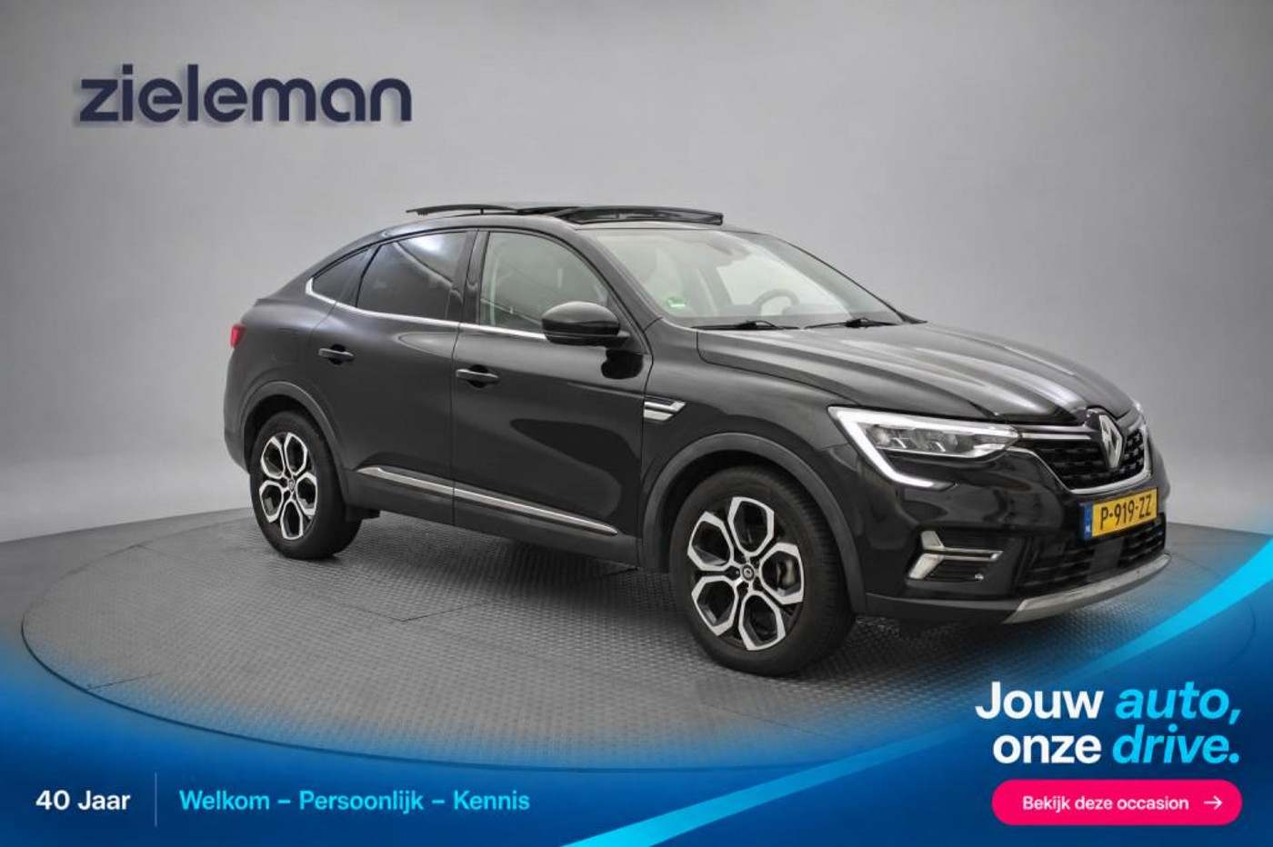 Renault Arkana E-tech 1.6 E-Tech Hybrid 145 Intens - Panorama, Digitaal Cockpit, Carplay, Camera 2022 - voorkant