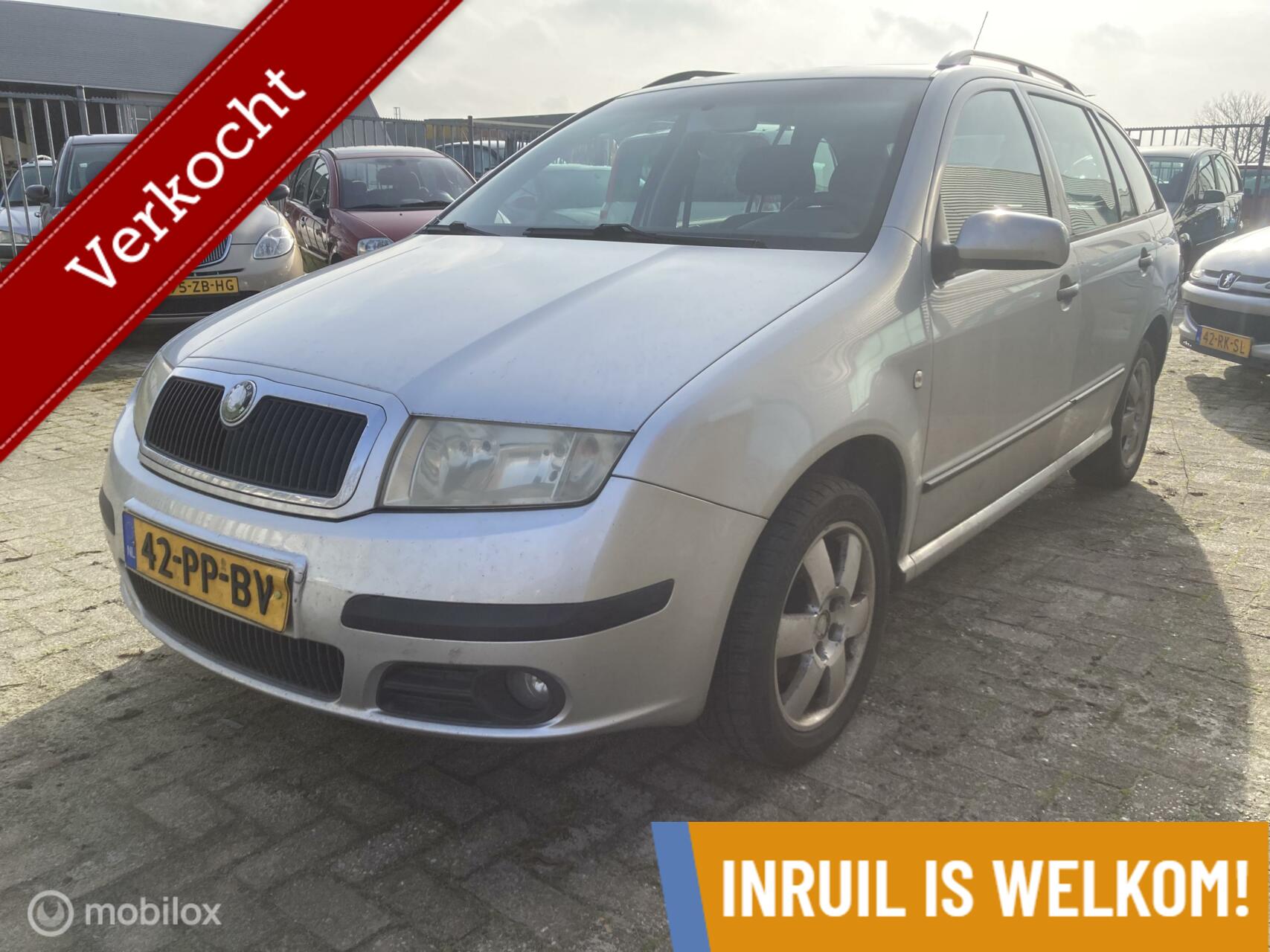 Skoda Fabia Combi 1.4-16V Ambiente 2004 - voorkant