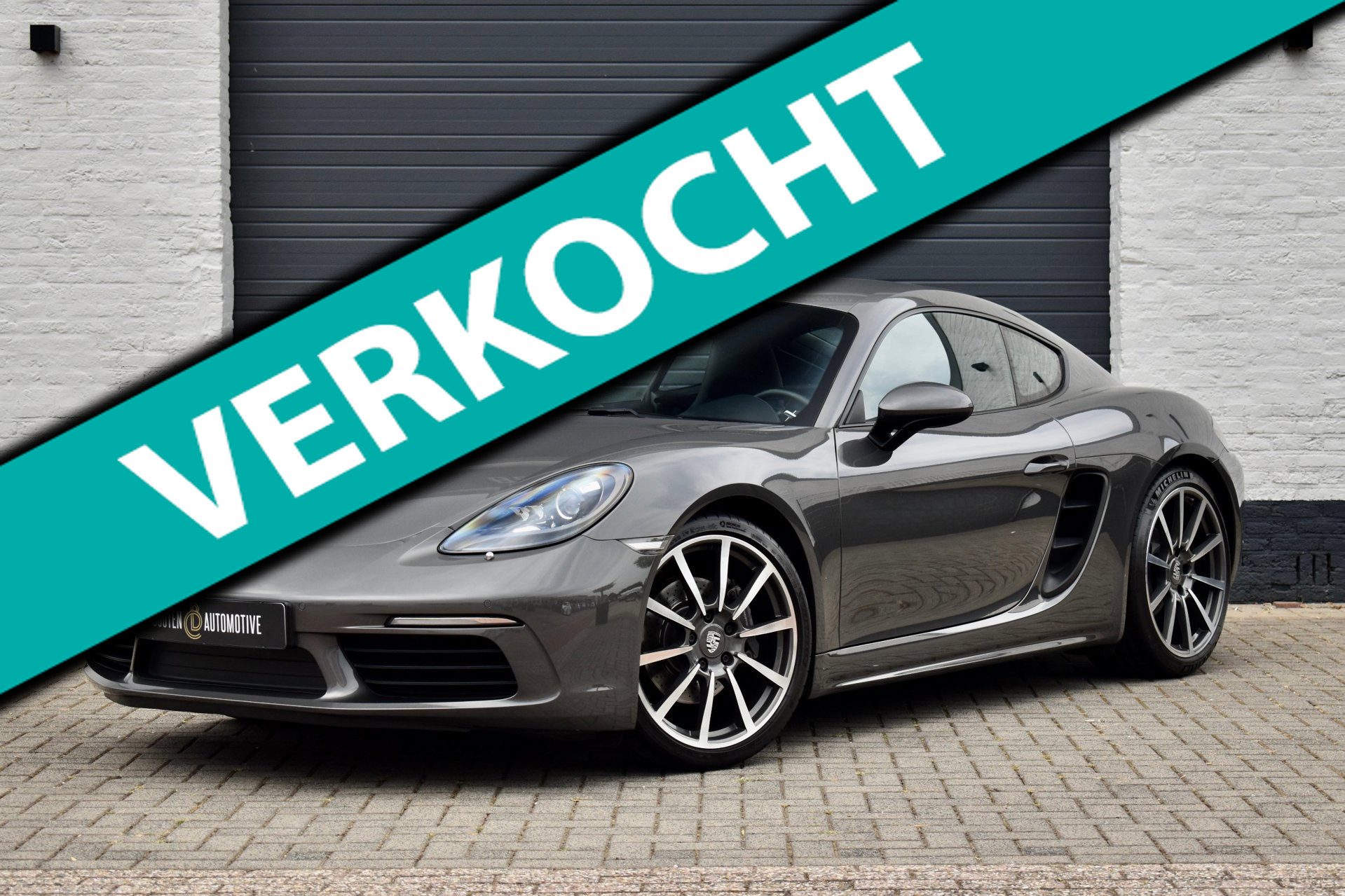 Porsche 718 Cayman 2.0 | Sport Chrono | PDLS | Camera | Leder | Bose | 2017 - voorkant