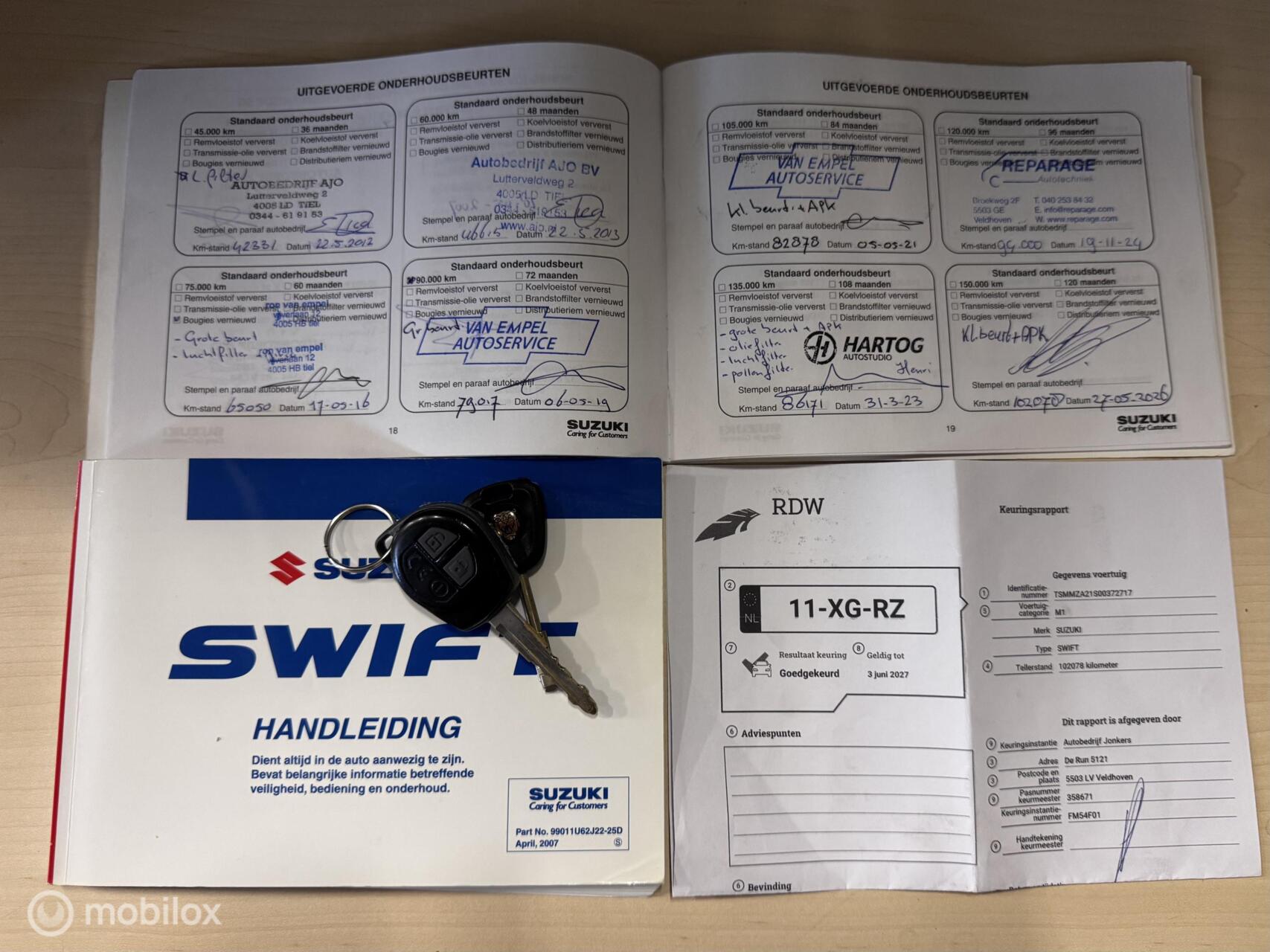 Foto van Suzuki Swift