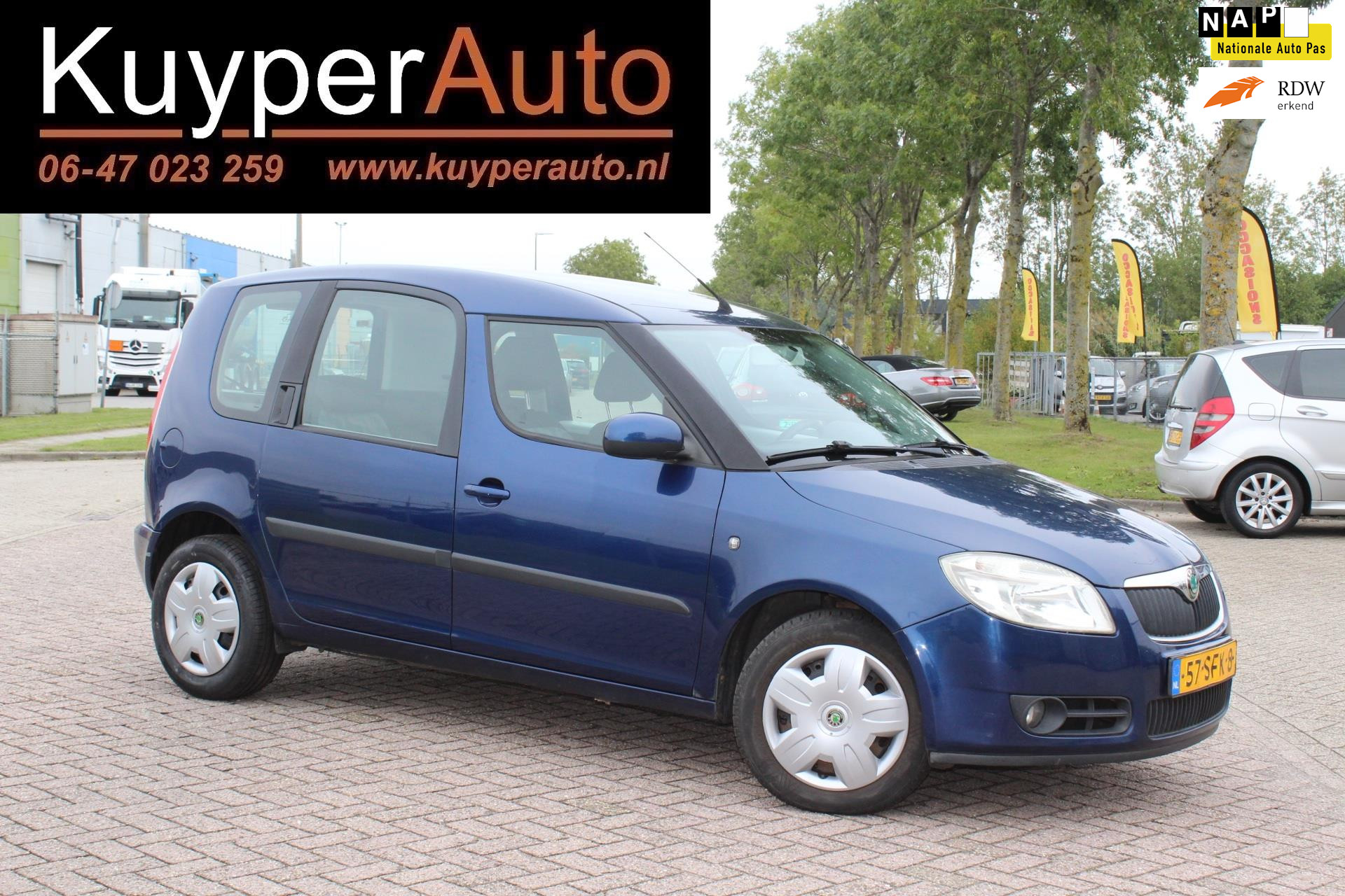 Skoda Roomster 1.2 AIRCO 2007 - voorkant