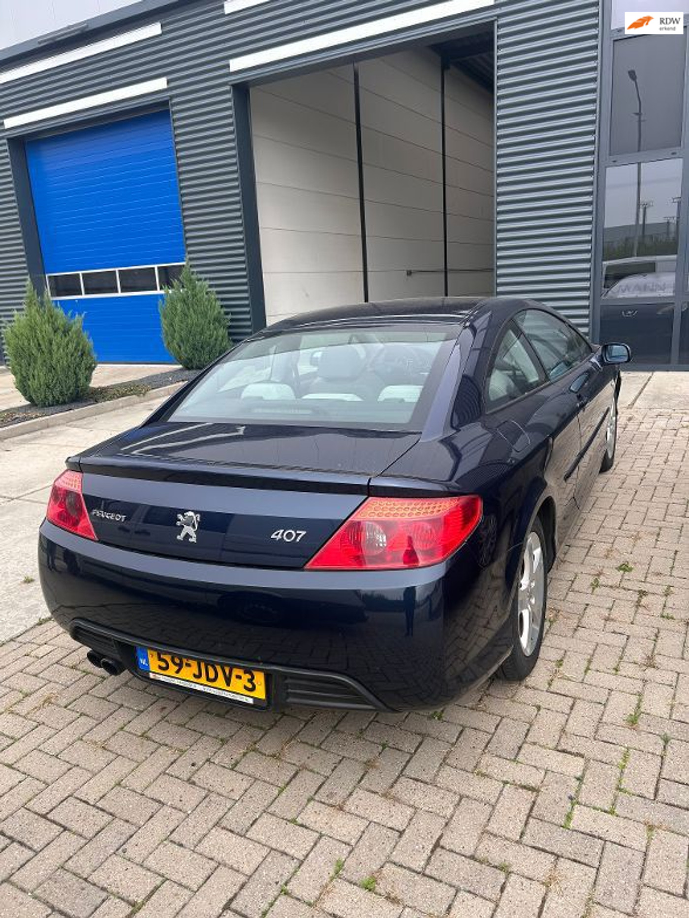 Peugeot 407 2.0 HDiF ST 2009 - voorkant