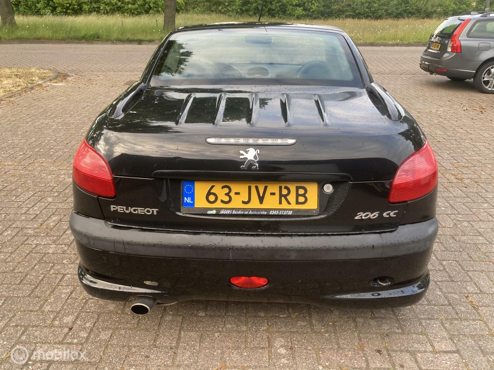 Foto van Peugeot 206 CC