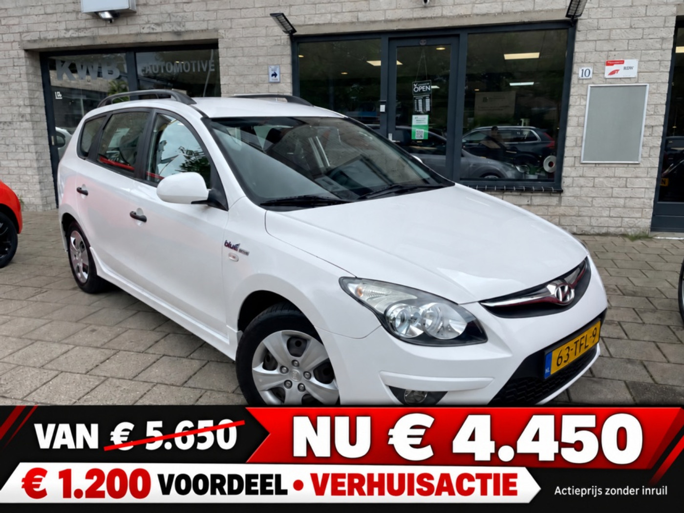 Hyundai I 30cw 1.4i i-Drive Cool Airco Nieuwe apk NAP 2012 - voorkant