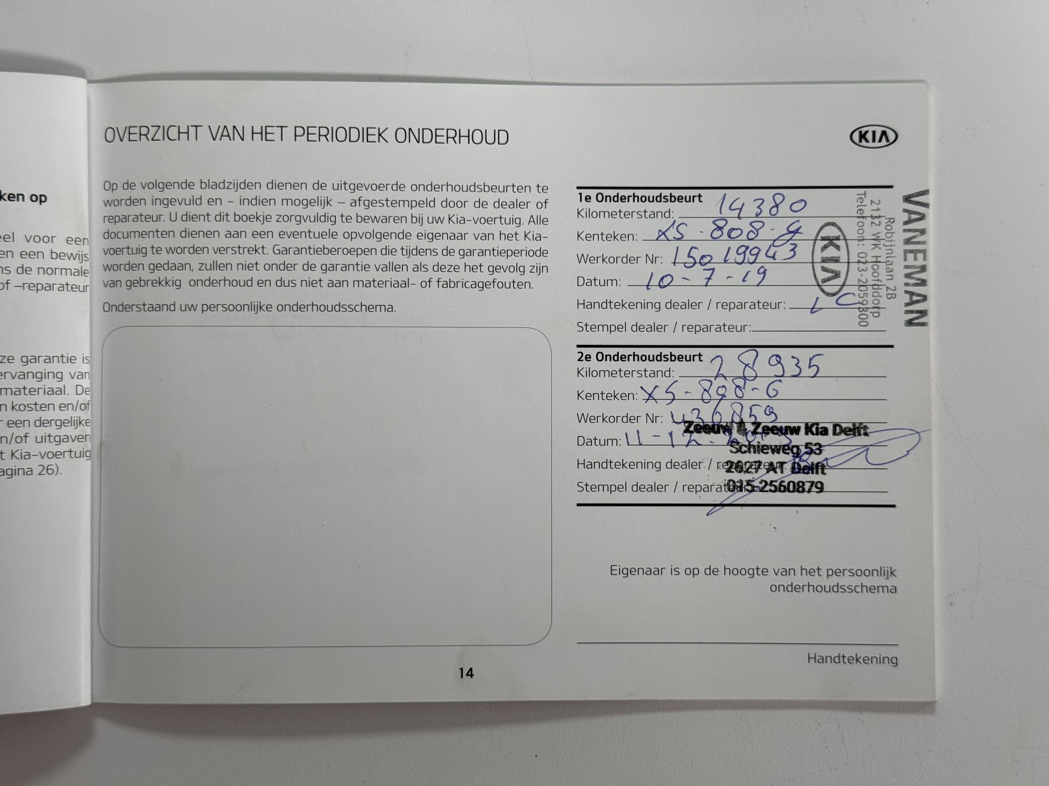 Foto van Kia Proceed