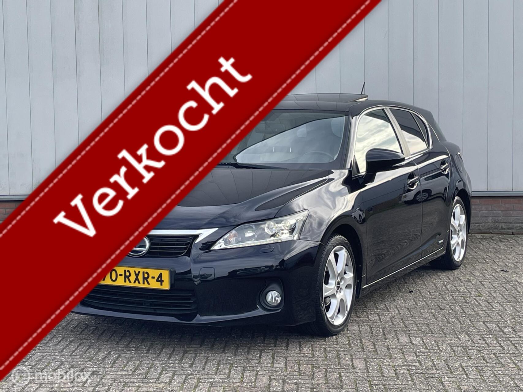 Lexus Lexus Ct200h 200h Luxury Line |Schuif- kanteldak |Leer | Elektr. memo stoel |Camera |Stoelverwarming |Navi |LED, Xenon |Parkeersensoren | 2011 - voorkant