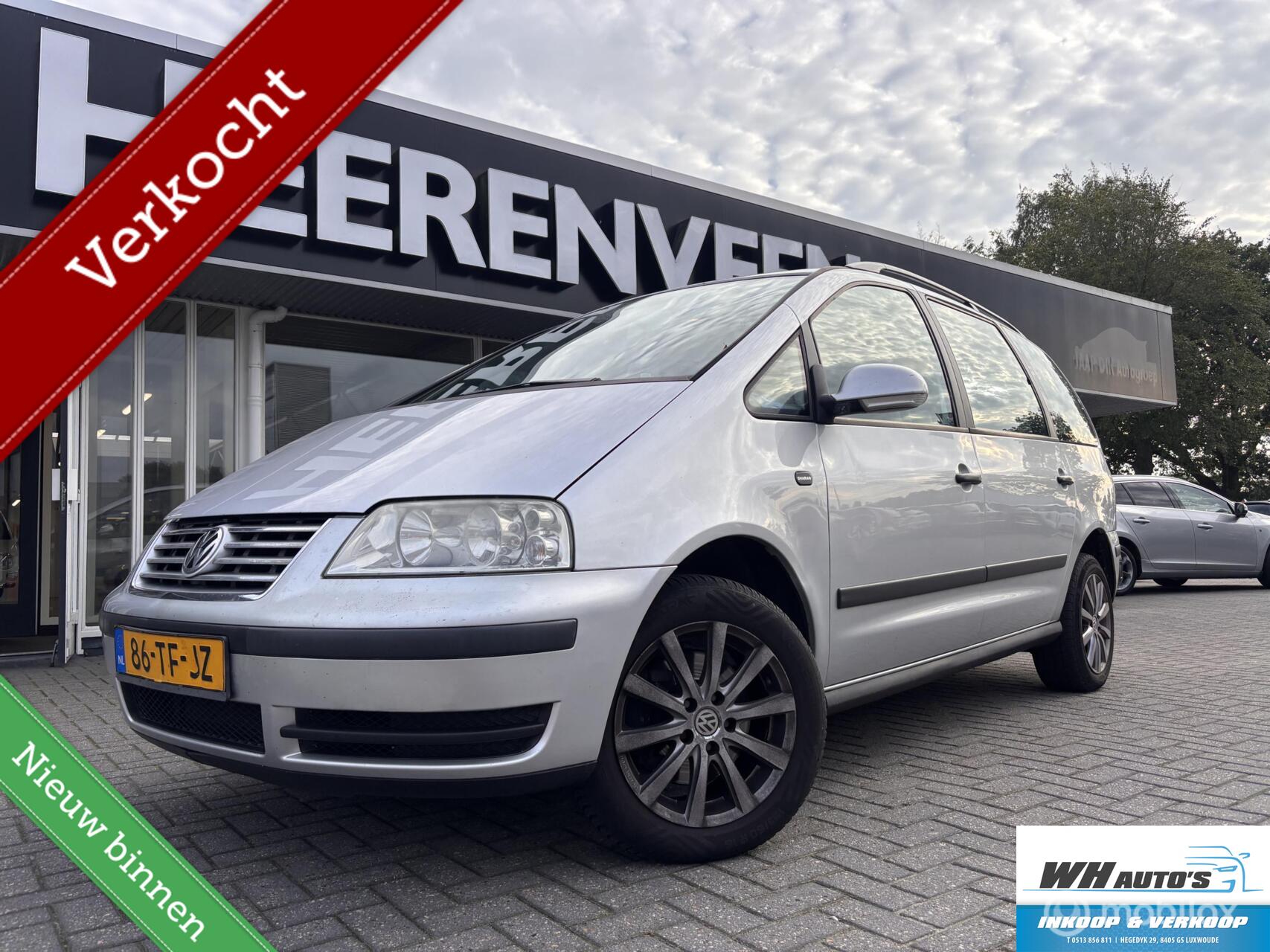Volkswagen Sharan 2.0 7 persoons 2006 - voorkant