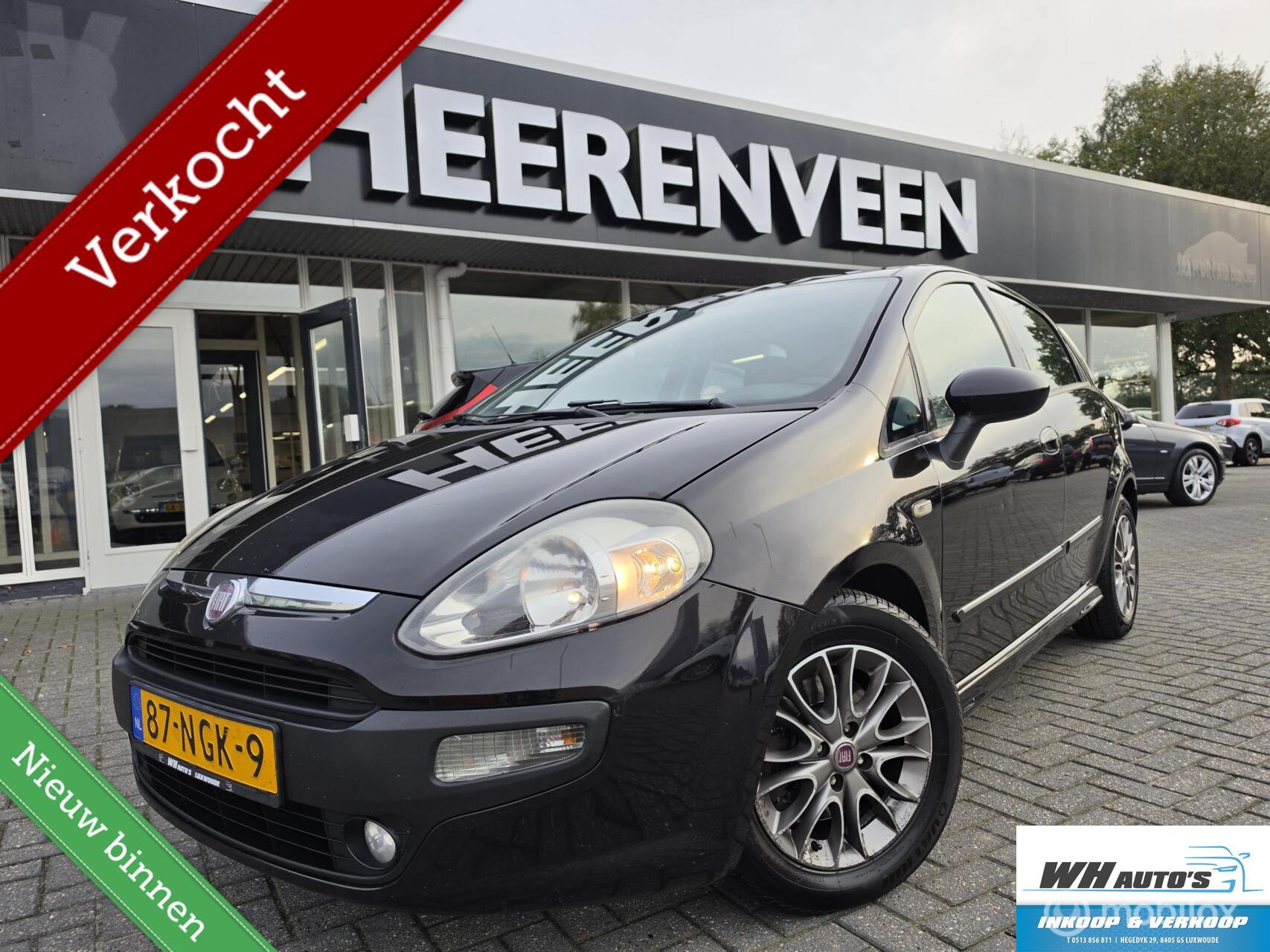 Fiat Fiat Punto 1.3 M-Jet Dynamic rijdt goed! 2010 - voorkant