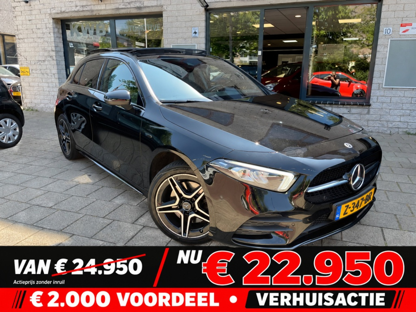 Mercedes-Benz A 250 E 250 e AMG A250e Panoramadak|Camera|Burmester®|Widescreen|AppleCarplay|DAB+|Sfeerverlichting|Head-Up 2020 - voorkant
