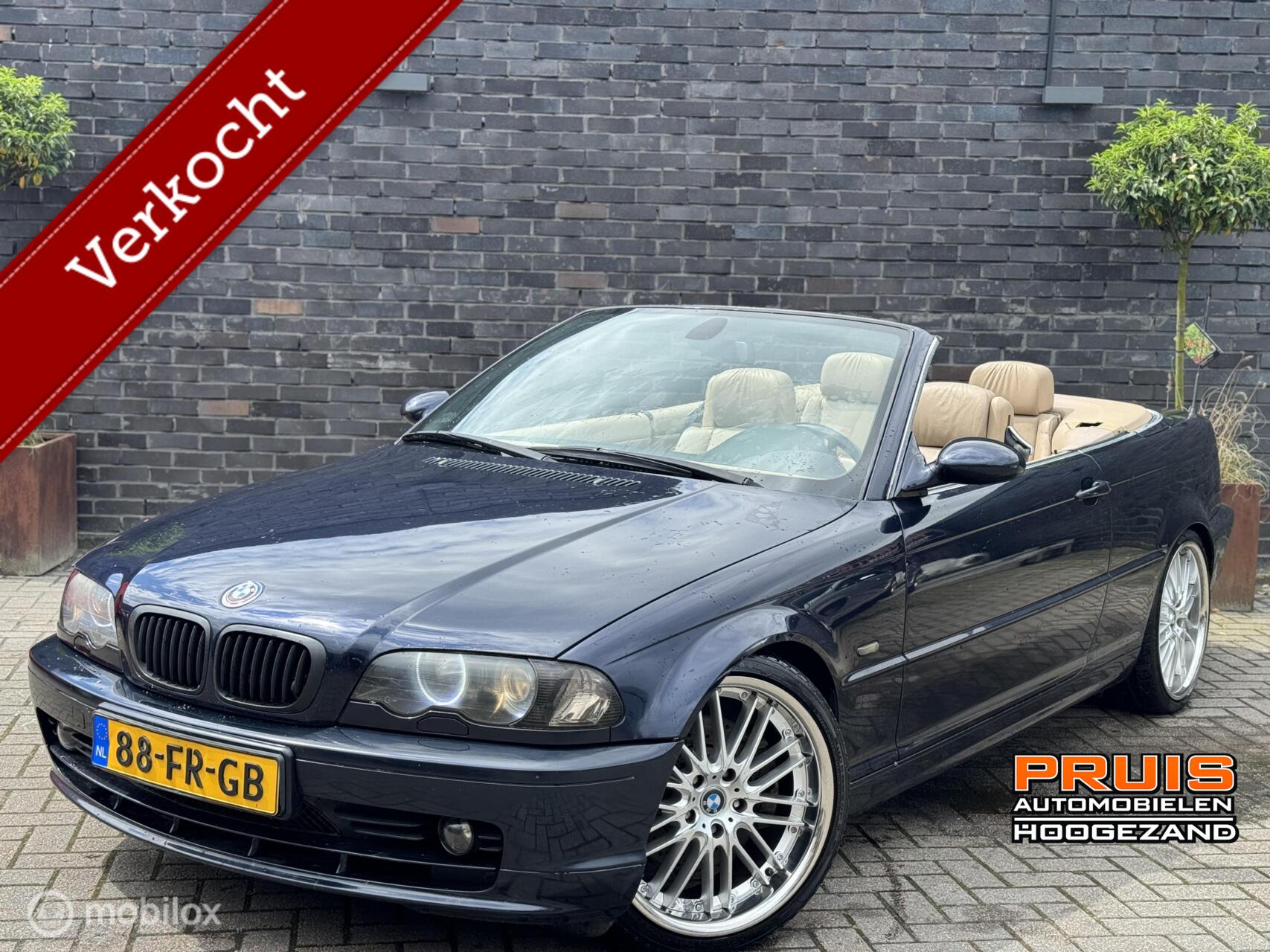 BMW 3-serie Cabrio 323Ci Executive -BOMVOL- *INRUIL MOGELIJK*!! 2000 - voorkant