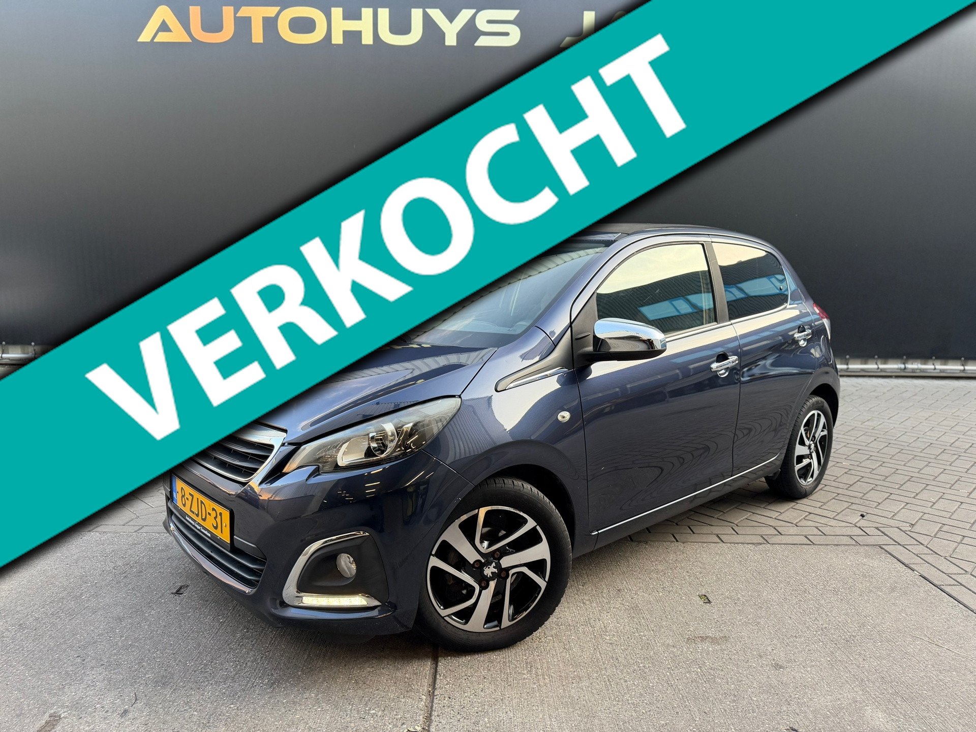 Peugeot Peugeot 108 1.0 e-VTi Première Top Cabriolet Camera Cruise Keyless 2015 - voorkant