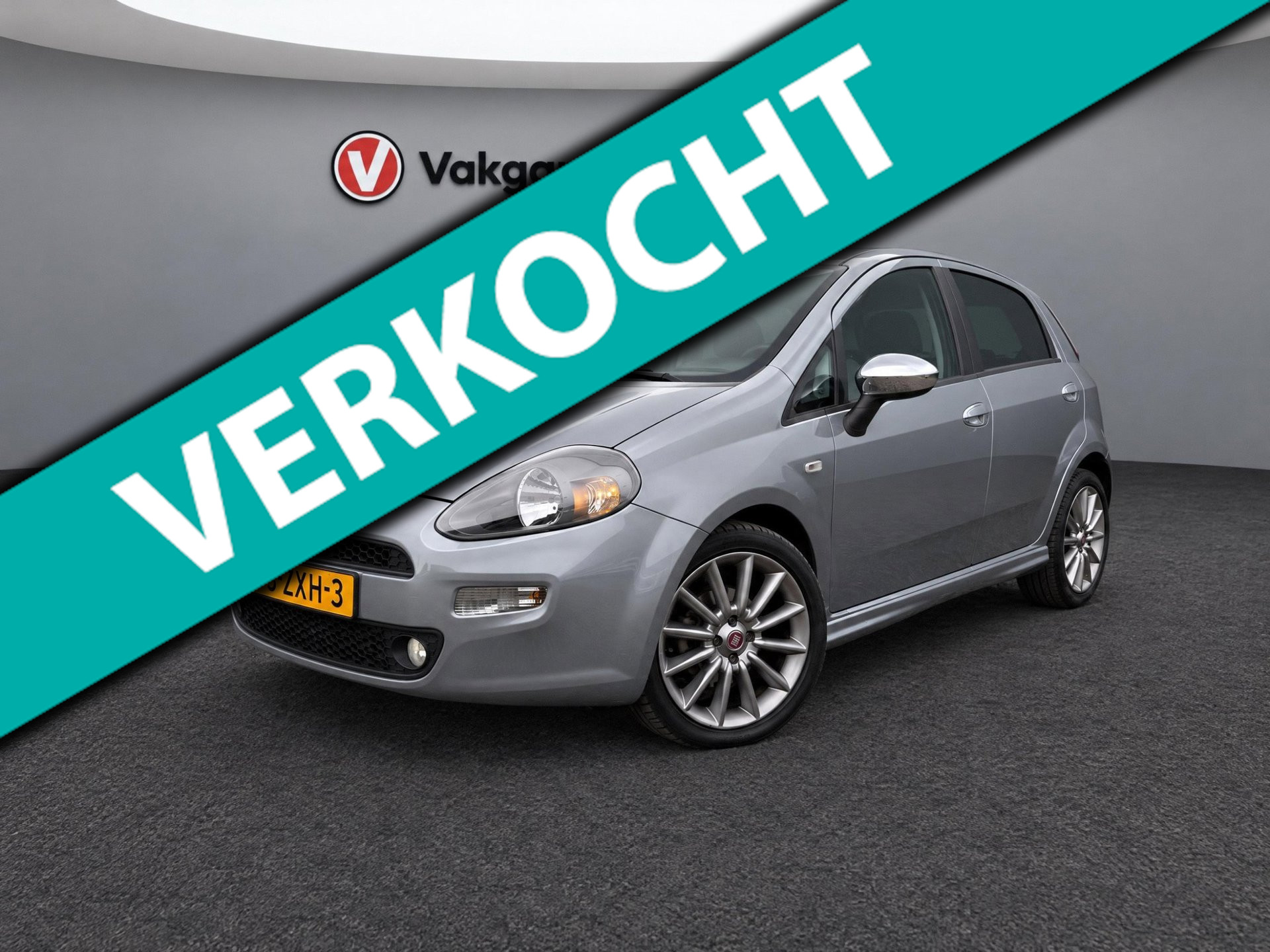 Fiat Fiat Punto 0.9 TwinAir Sport (Eerste eigenaar|12 mnd BOVAG-garantie) 2013 - voorkant