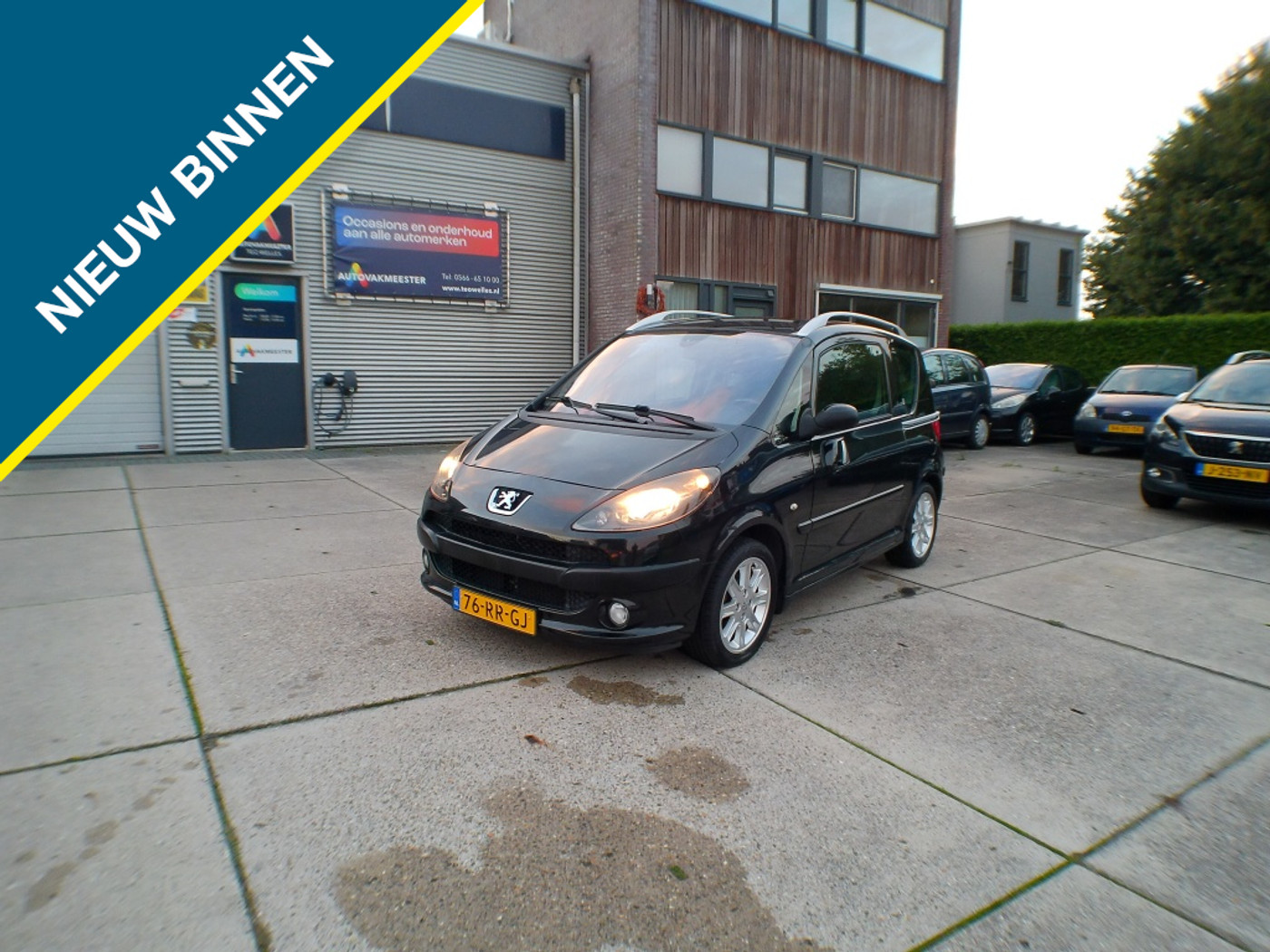 Peugeot 1007 1.6-16V Sporty 2005 - voorkant