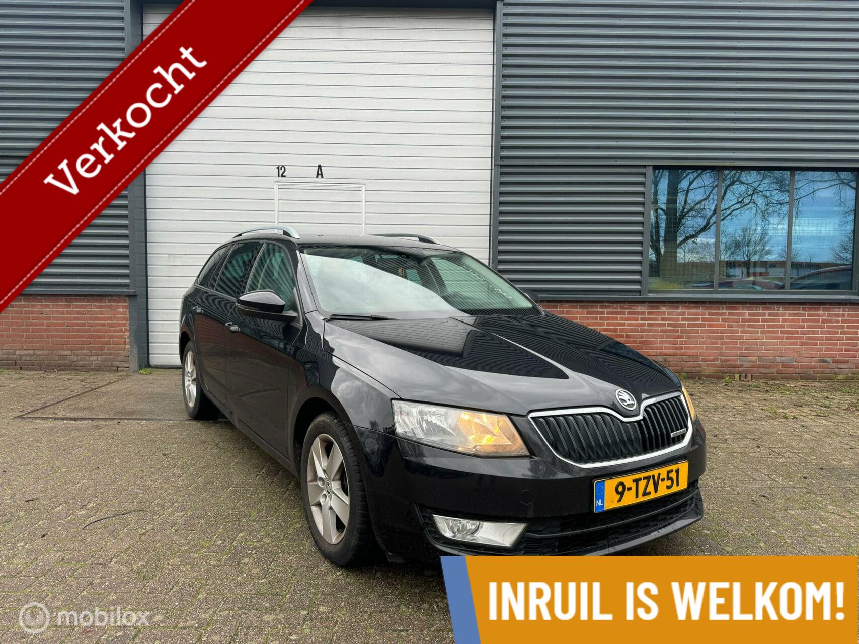 Skoda Octavia Combi 1.6 TDI Greenline Businessline 2014 - voorkant