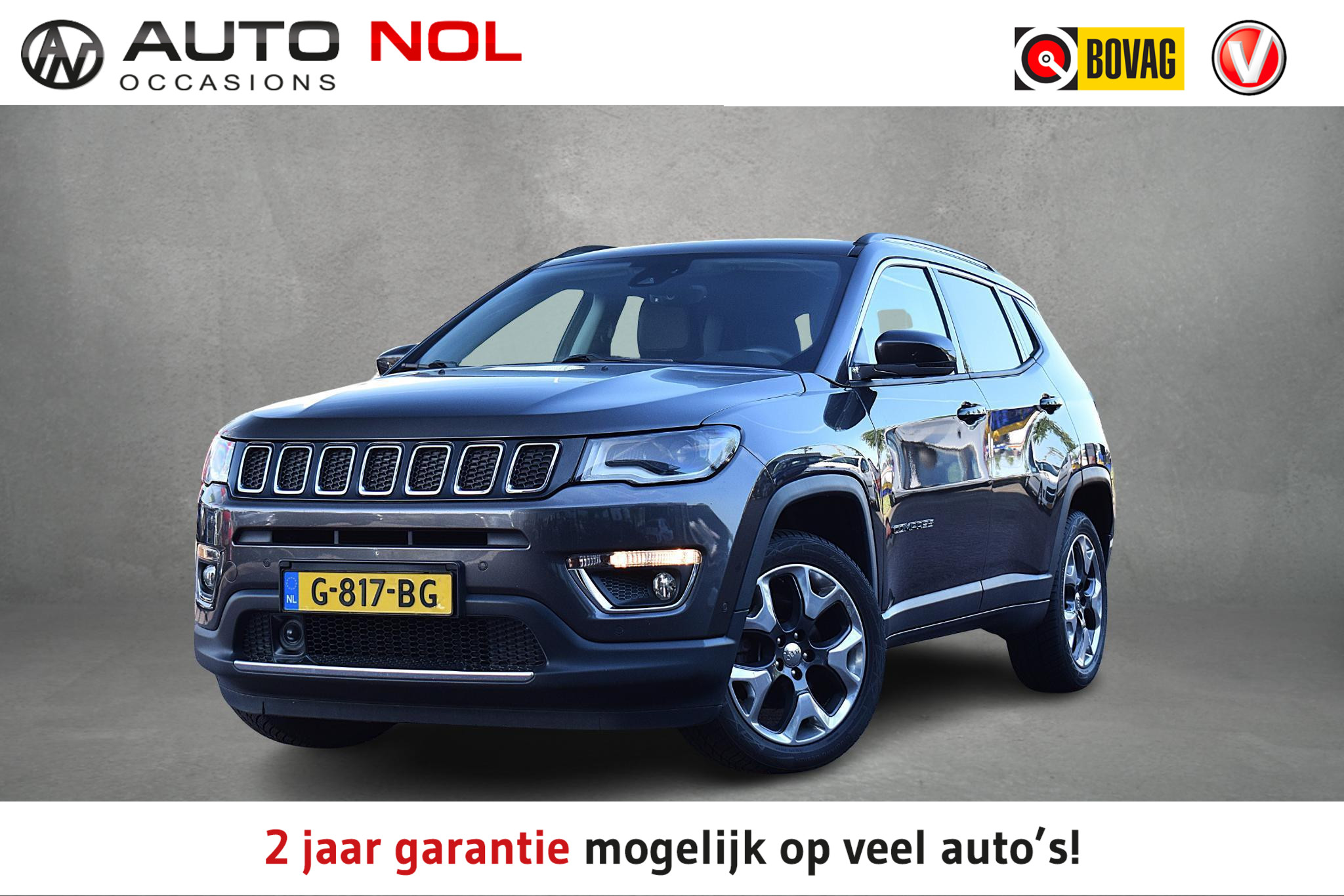 Jeep Compass 1.4 MultiAir Limited 2019 - voorkant