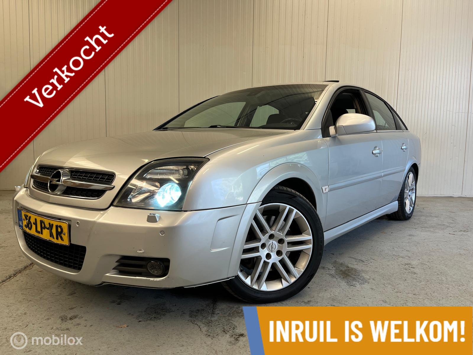 Opel Vectra GTS 3.2 V6 //  NIEUWE APK   // 2003 - voorkant