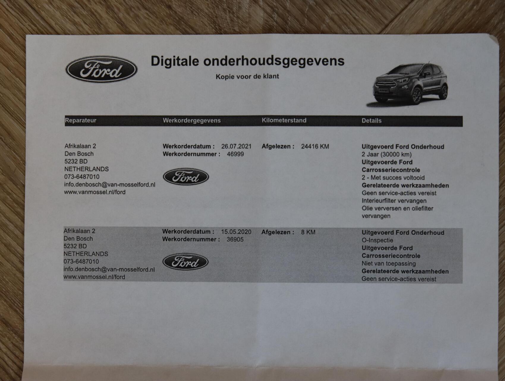 Foto van Ford Ecosport