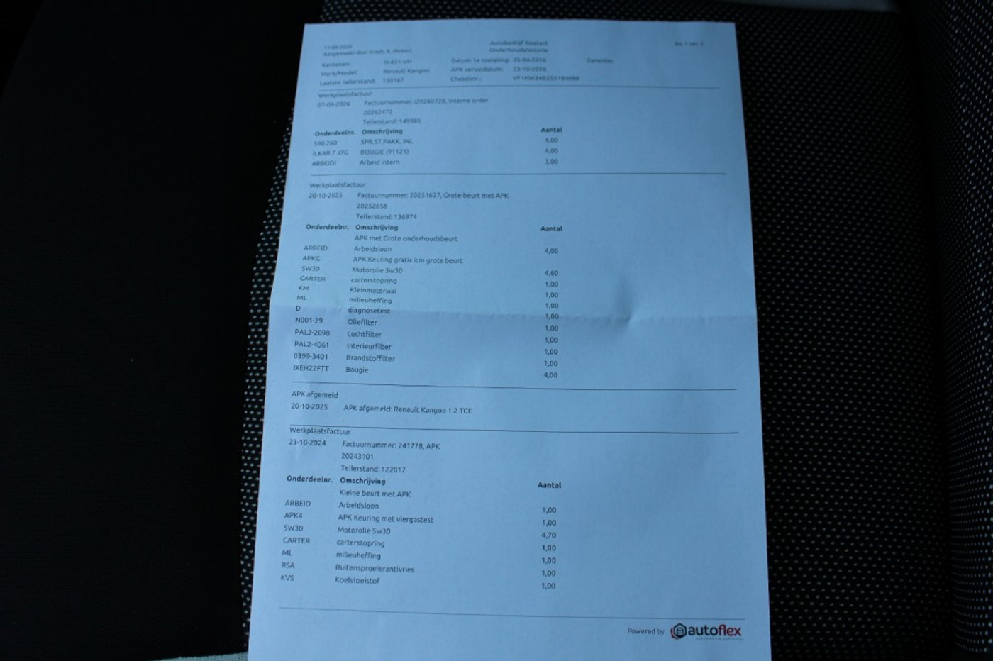 Foto van Renault Kangoo