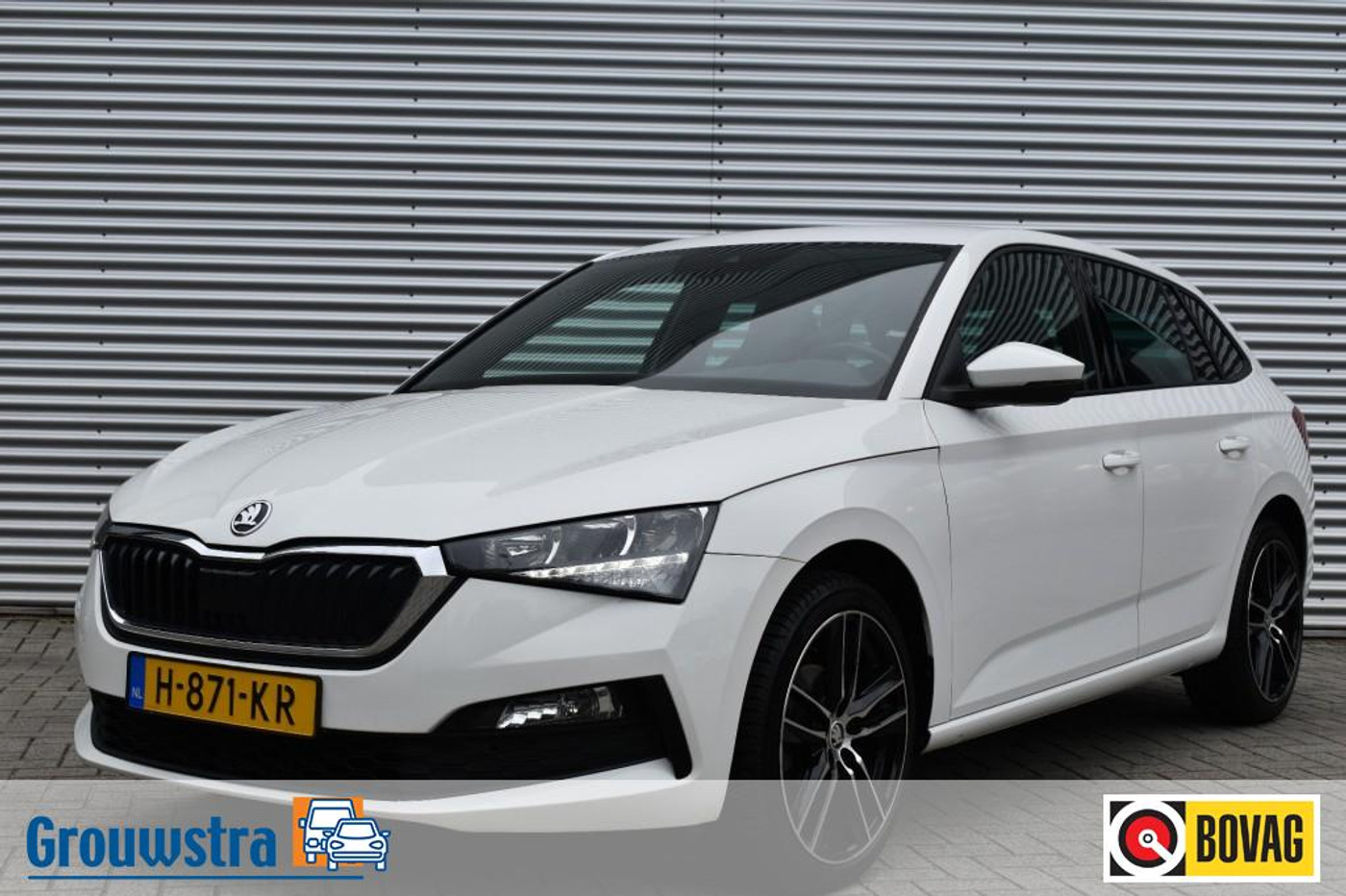 Skoda Scala 1.5 TSI AUT. SPORT BUSINESS / LED PAKKET / APP CONNECT / VIRTUAL DISPLAY 2020 - voorkant