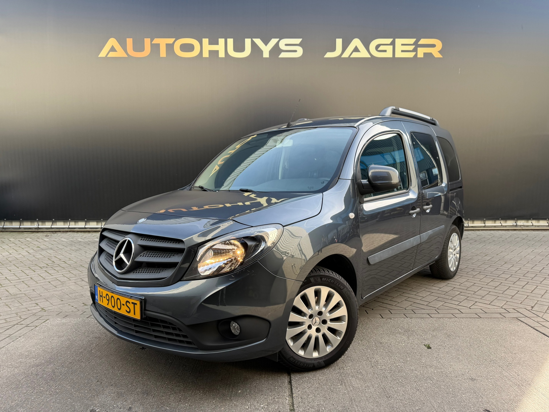 Mercedes-Benz Citan 112 Automaat Dubbel Schuifdeur Airco 2017 - voorkant