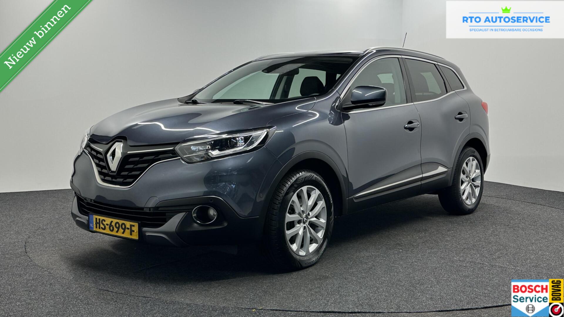 Renault Kadjar 1.2 TCe Intens NAVI CAMERA TREKHAAK ECC CRUISE LM. 2016 - voorkant