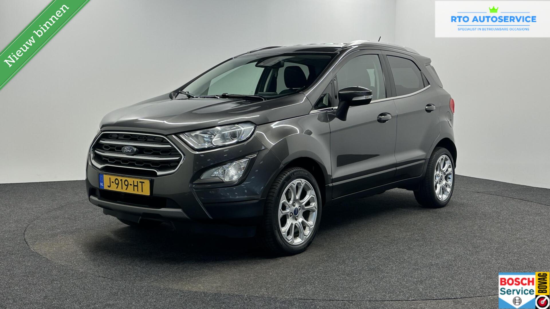 Ford Ecosport 1.0 EcoBoost Titanium ECC LM CARPLAY NAVI CRUISE. 2020 - voorkant