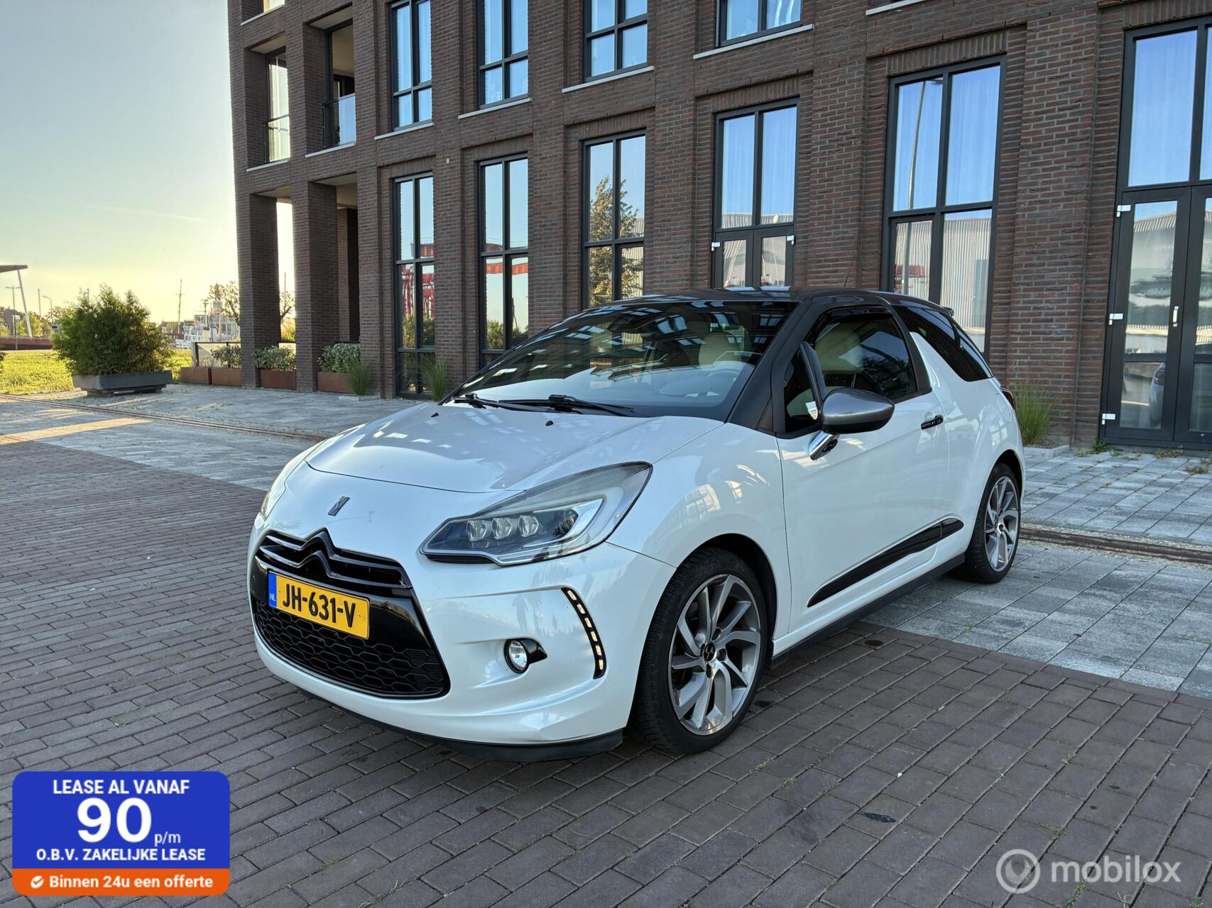 DS DS 3 1.6 THP Sport Chic 165PK Facelift Xenon Cruise Clima 2016 - voorkant