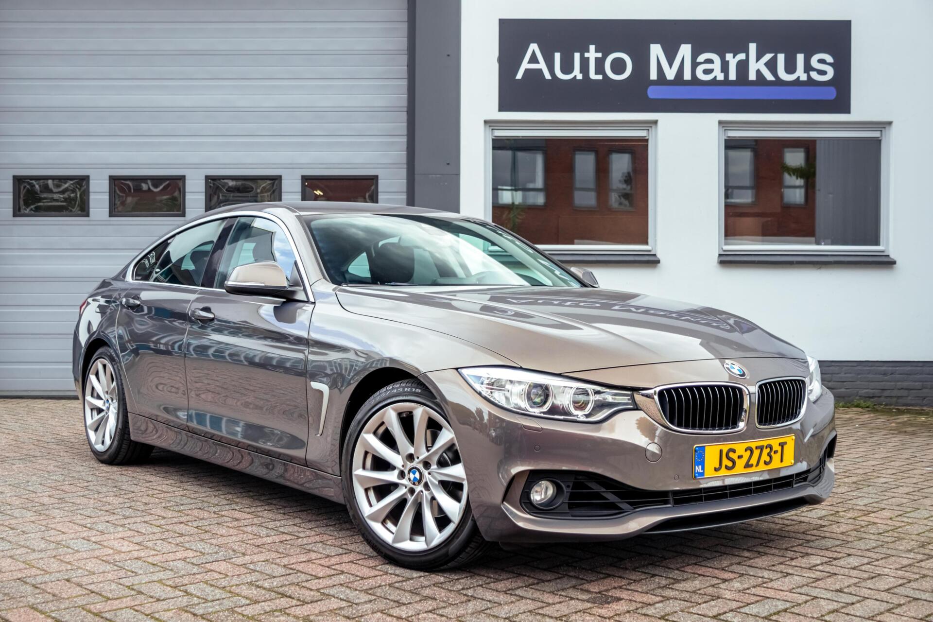BMW 418i 418i Individual|Champagner-Quarz|Aut|18"|Navi|Xenon 2016 - voorkant