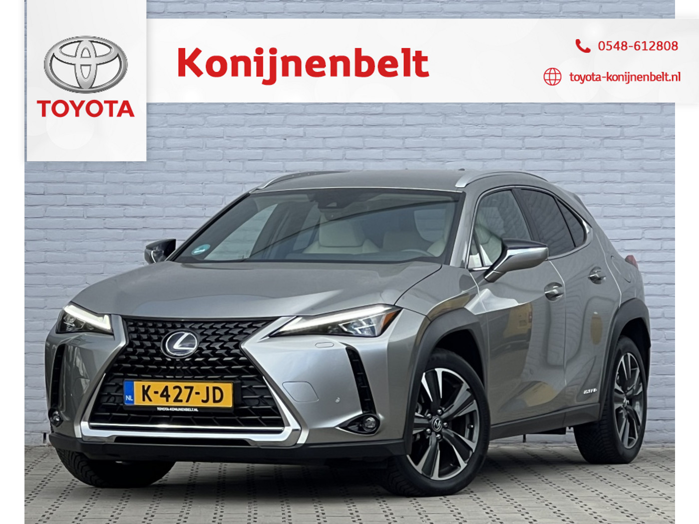 Lexus Lexus Ux250h 250h Executive Line Automaat | NL Auto | Navi | Leder | ACC 2020 - voorkant