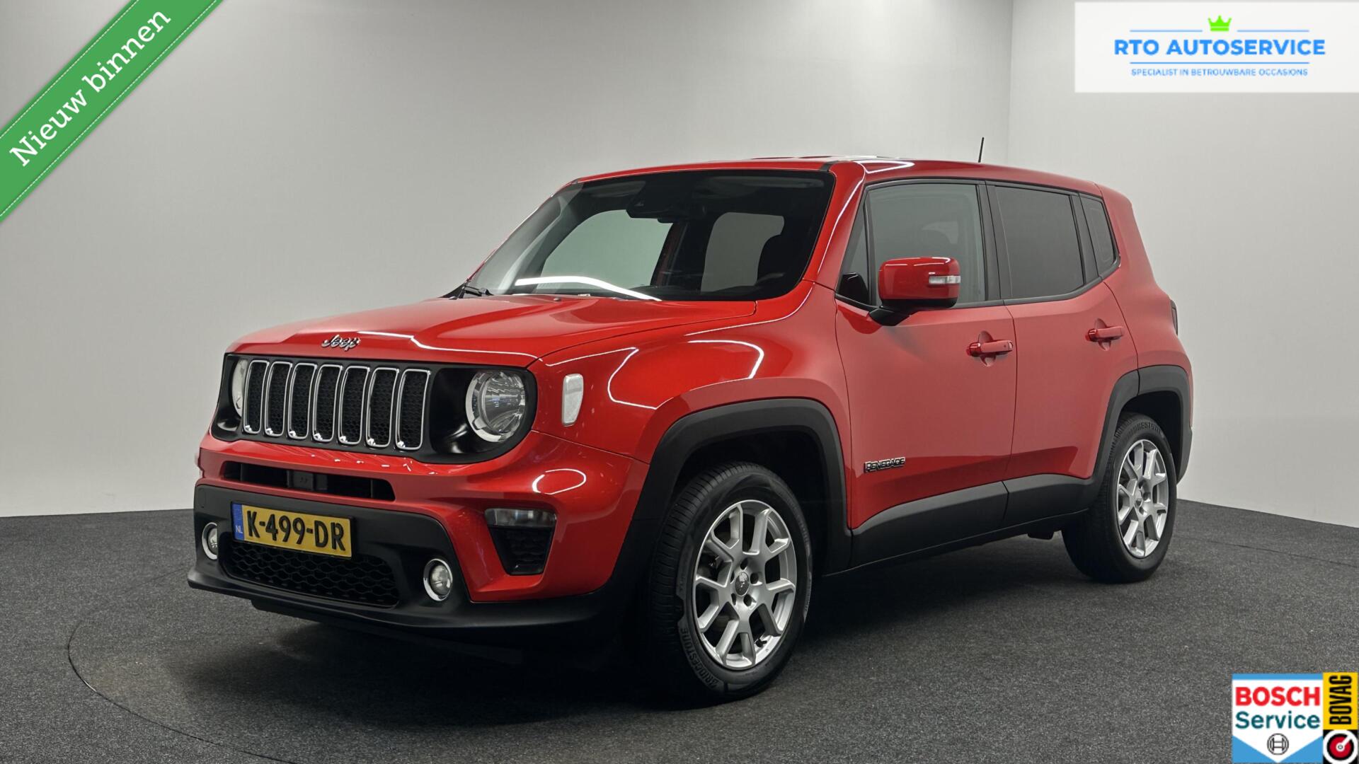 Jeep Renegade 1.0T Longitude 2020 - voorkant