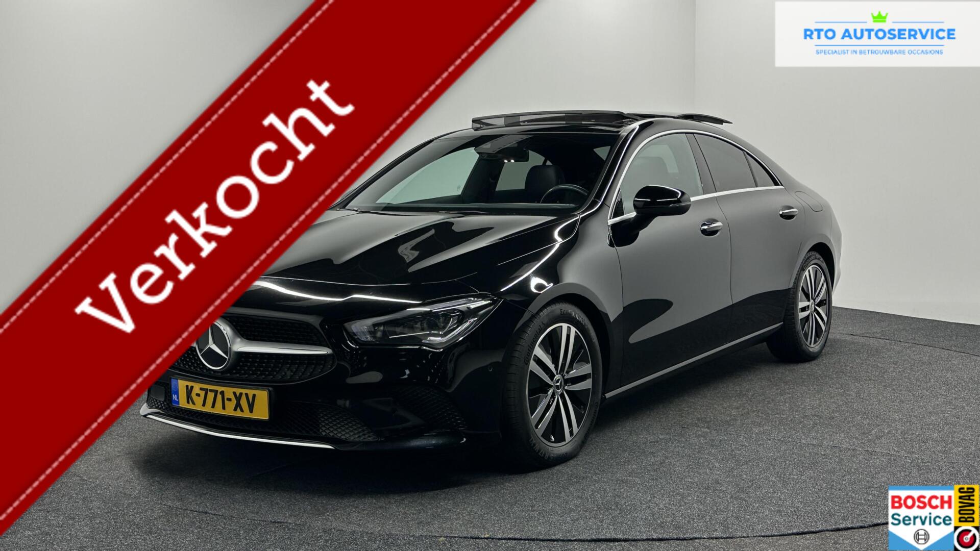 Mercedes-Benz Cla 180 Business Solution Luxury PANO CAMERA SFEERVERLICHTING NAVI CARPLAY. 2021 - voorkant