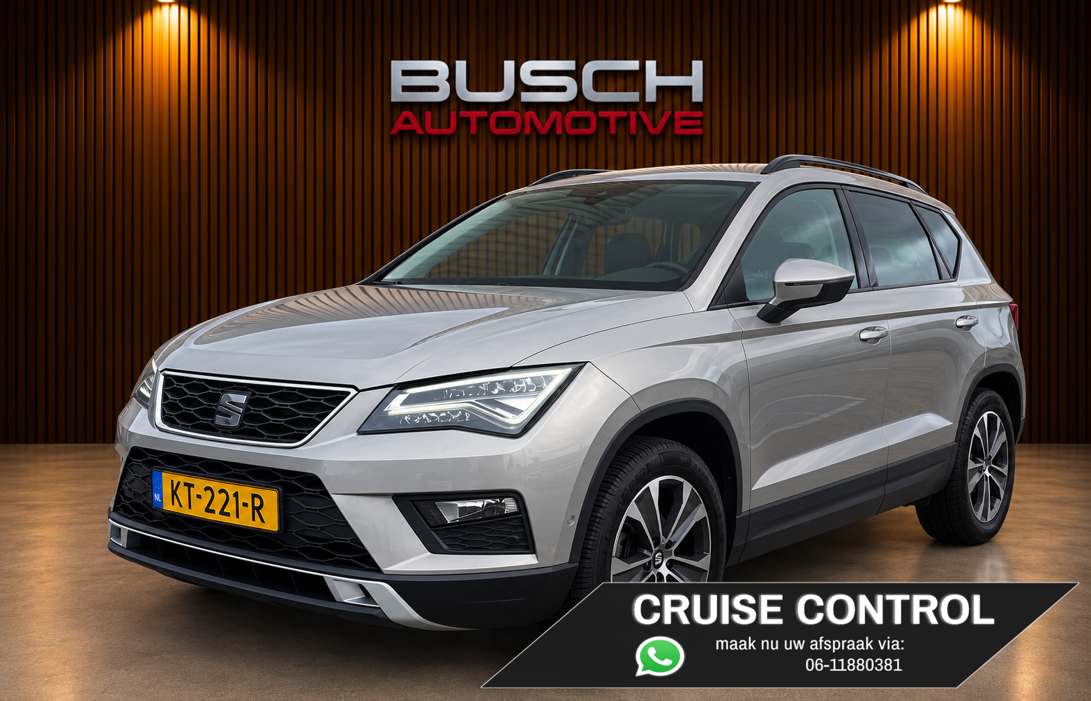 Seat Ateca 1.0 EcoTSI Style | APPLE CARPLAY | TREKHAAK | 2017 - voorkant
