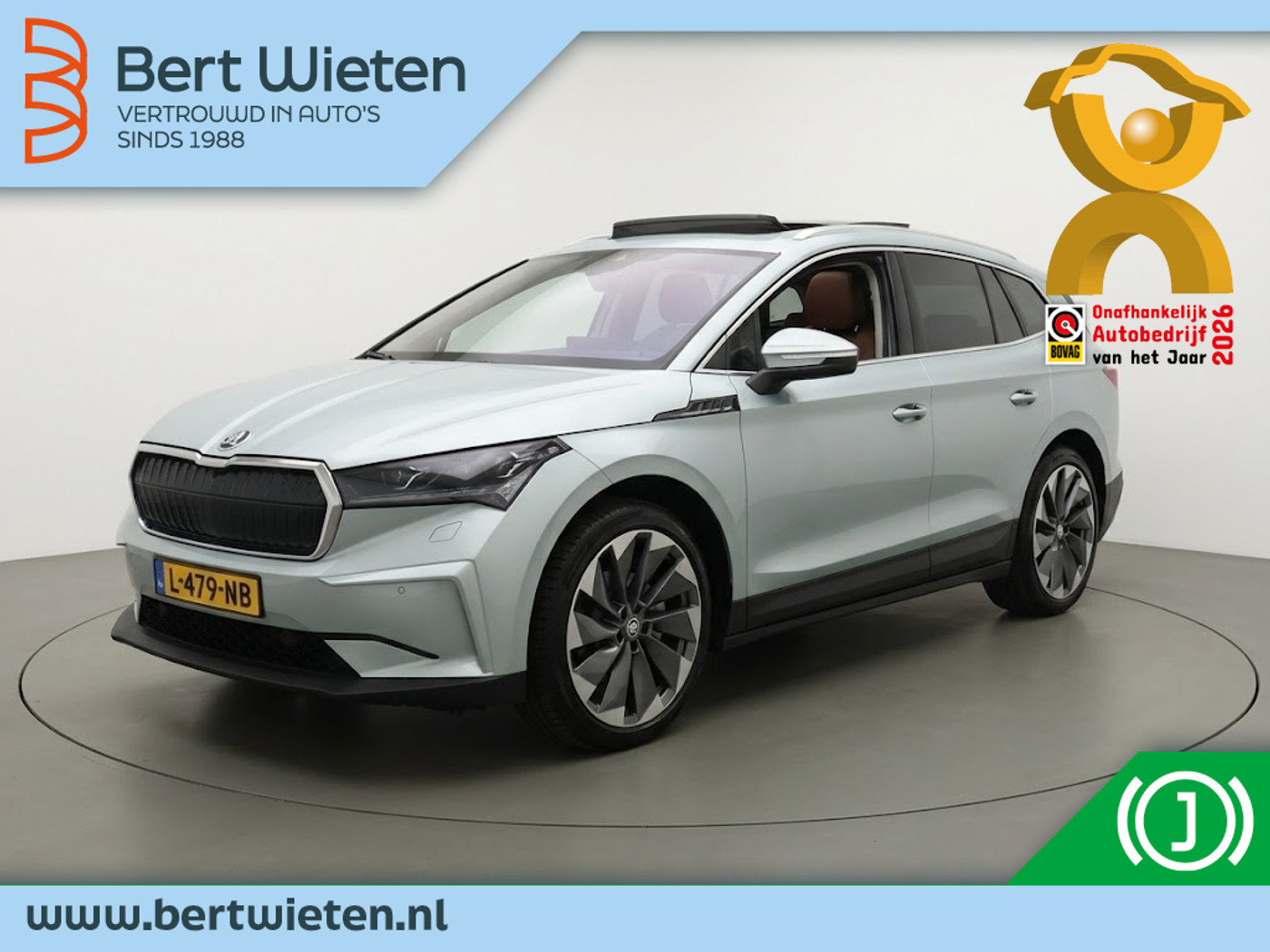 Skoda Enyaq 80 80 2021 - voorkant