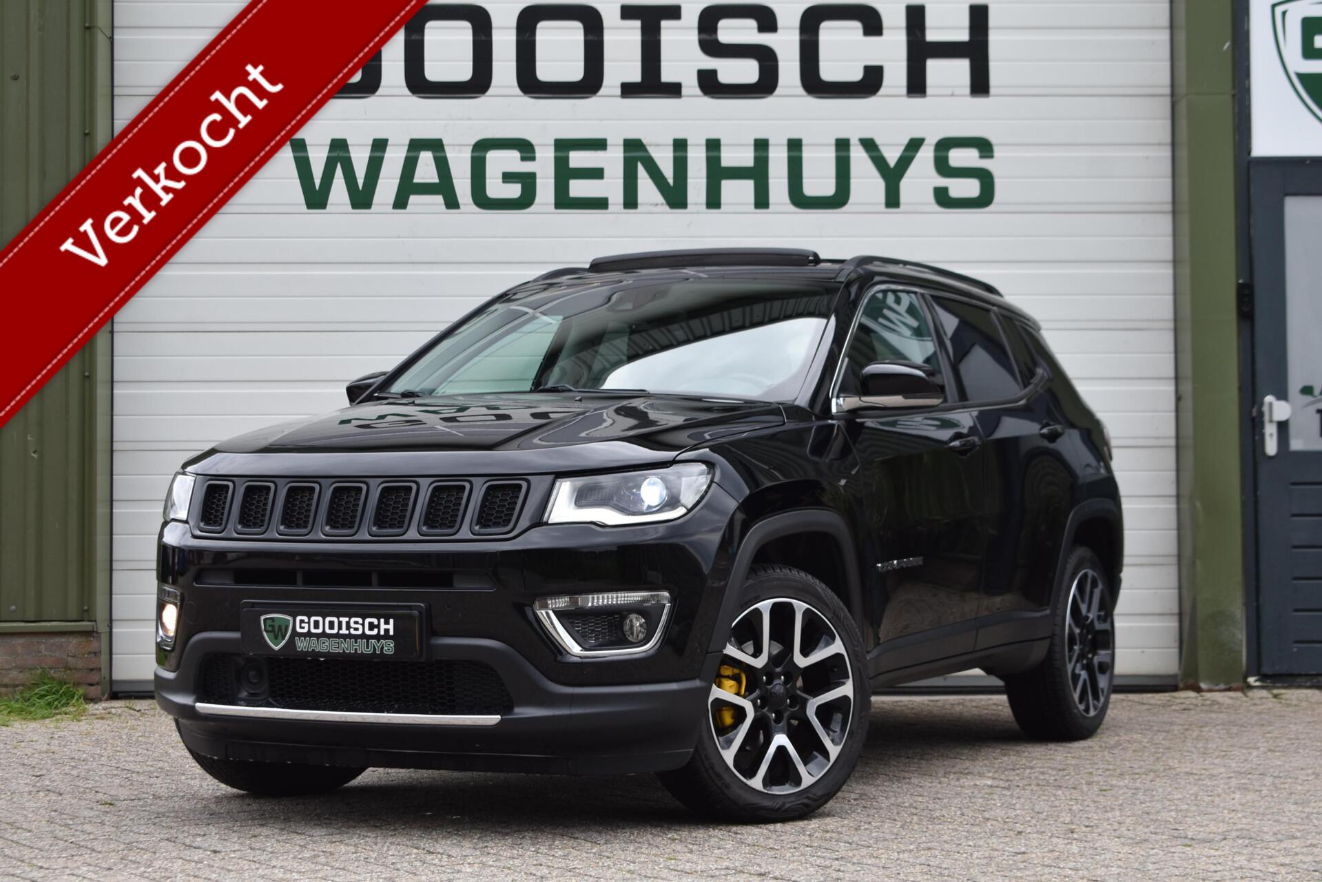 Jeep Compass 1.4 MultiAir Limited 4x4 | Leder | Panorama | Beats | 2019 - voorkant