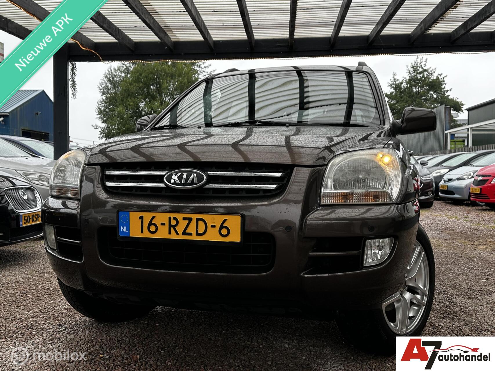 Kia Sportage 2.7 V6 X-ception 4WD Nieuwe APK//Automaat//LPG 2007 - voorkant