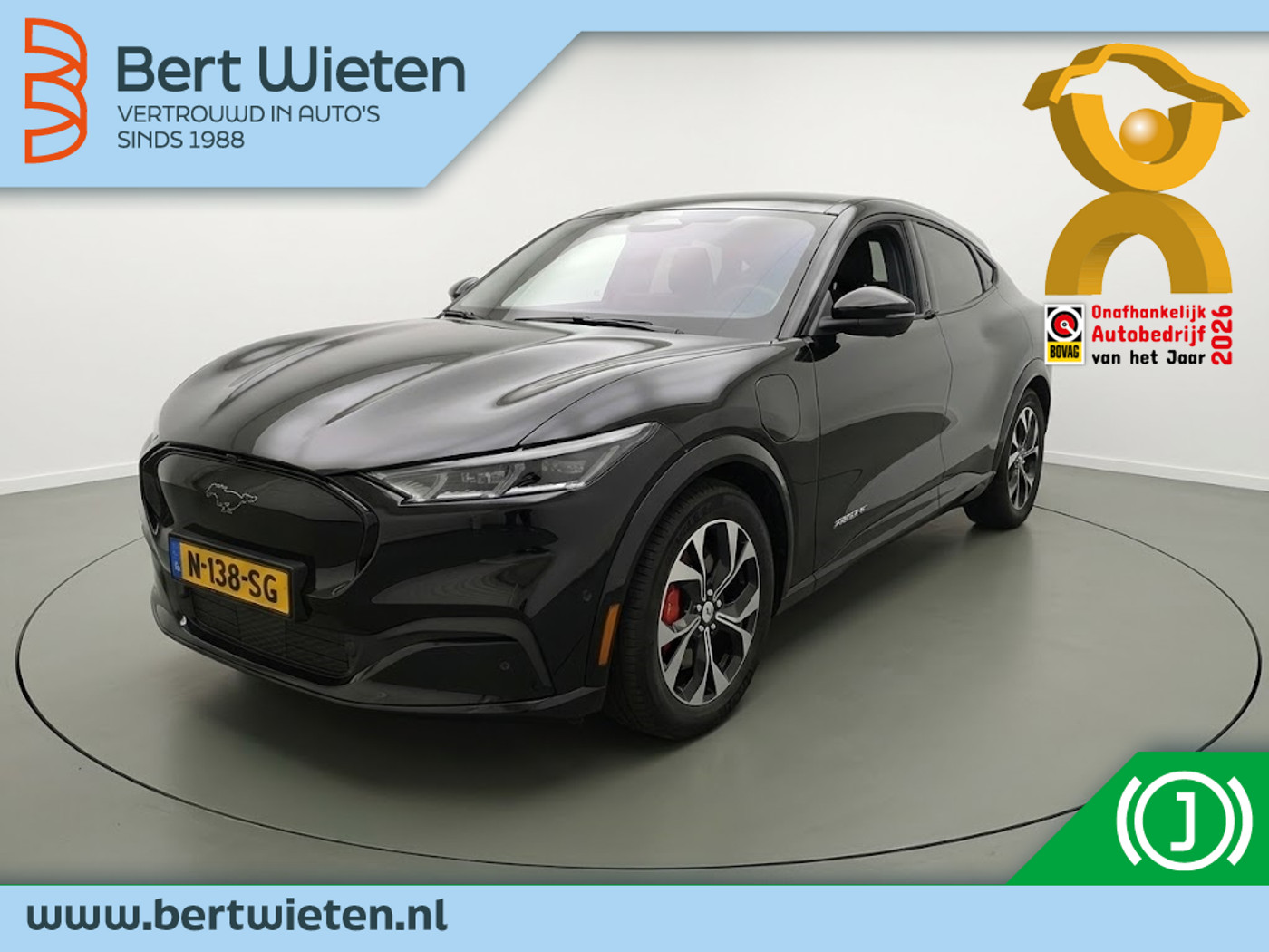 Ford Mustang Mach-e Extended AWD 98 kWh 2021 - voorkant