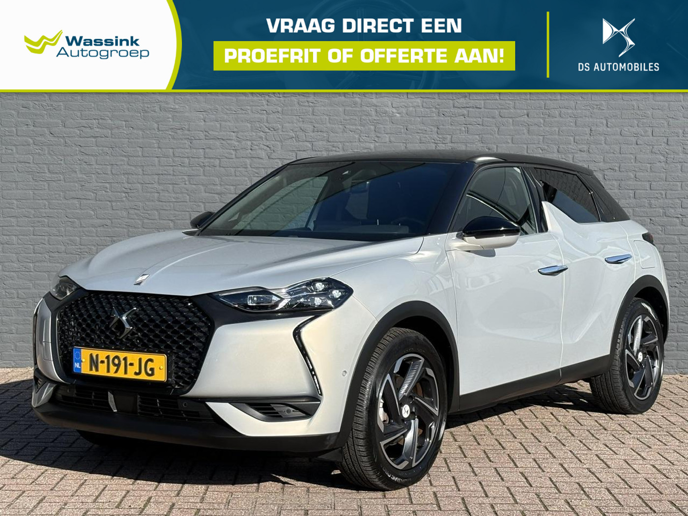 DS DS 3 Crossback E-Tense 50 kWh 2021 - voorkant